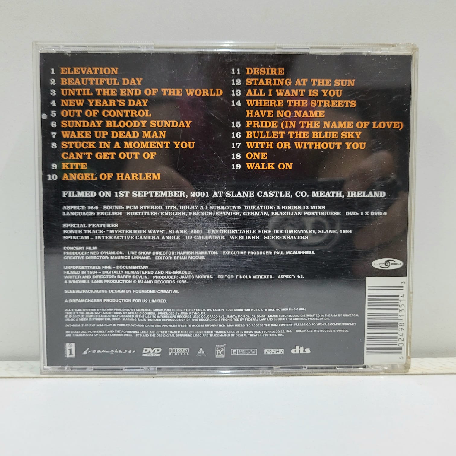 U2 – GO HOME (DVD) - Imagen 2