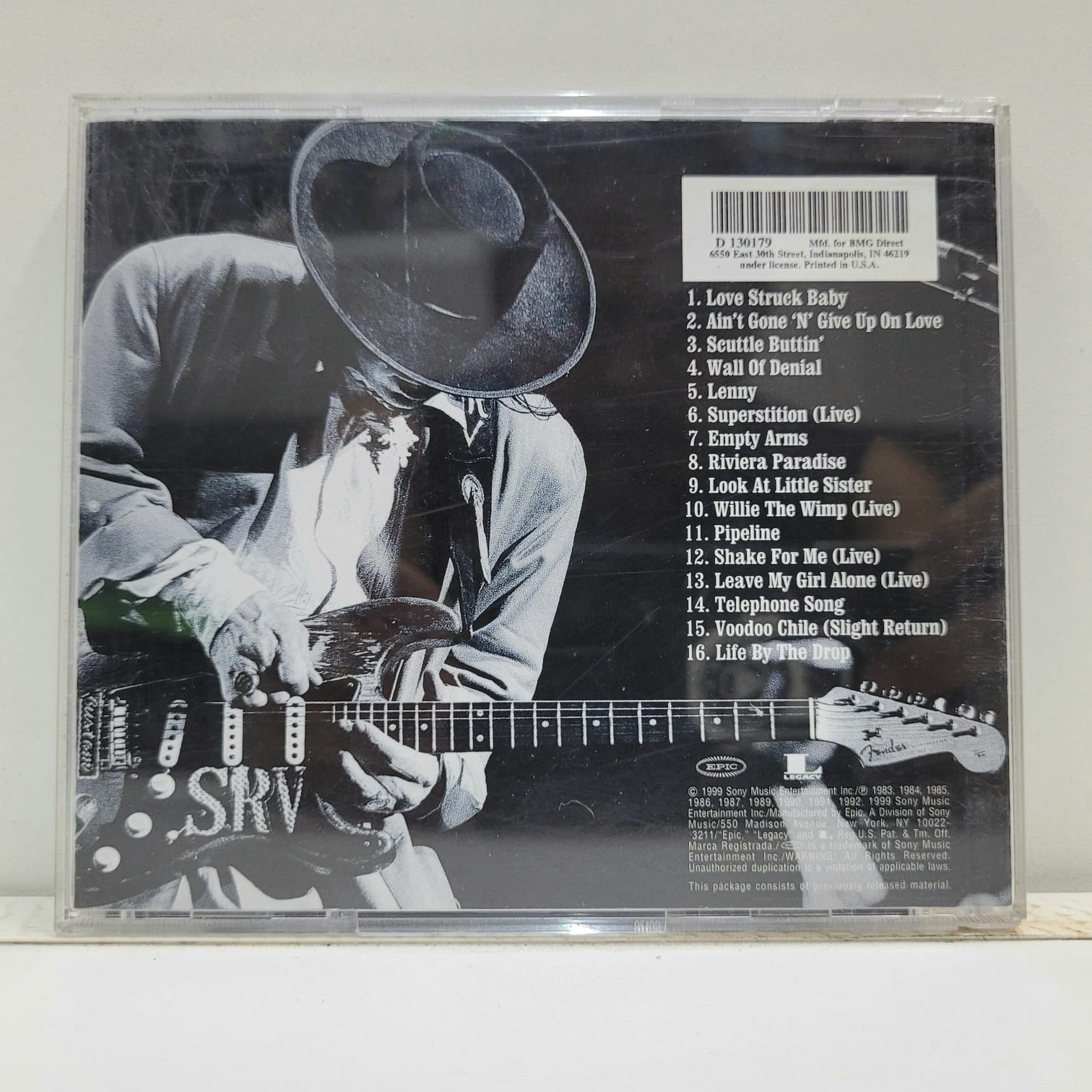 STEVIE RAY VAUGHAN – THE REAL DEAL GREATEST HITS 2 (CD) - Imagen 3