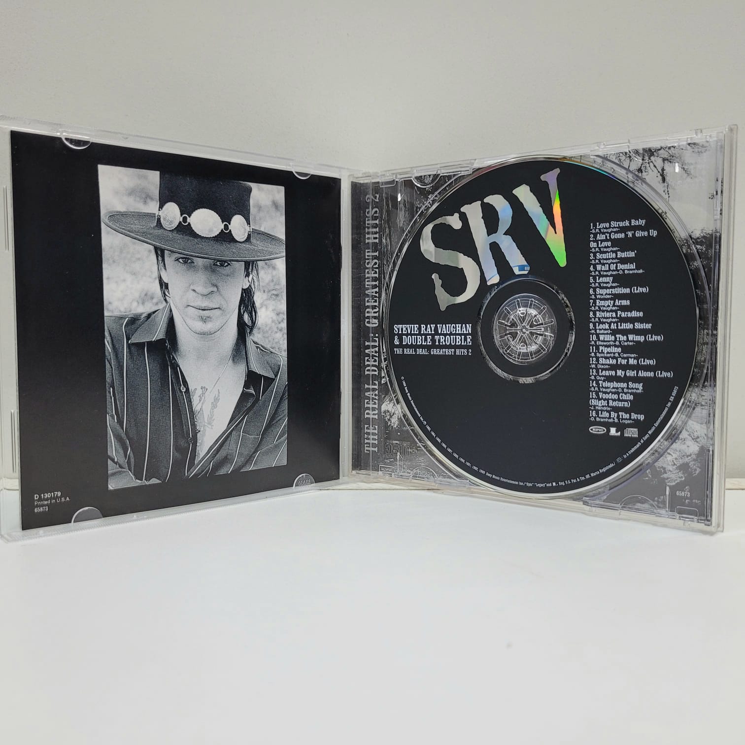 STEVIE RAY VAUGHAN – THE REAL DEAL GREATEST HITS 2 (CD) - Imagen 2