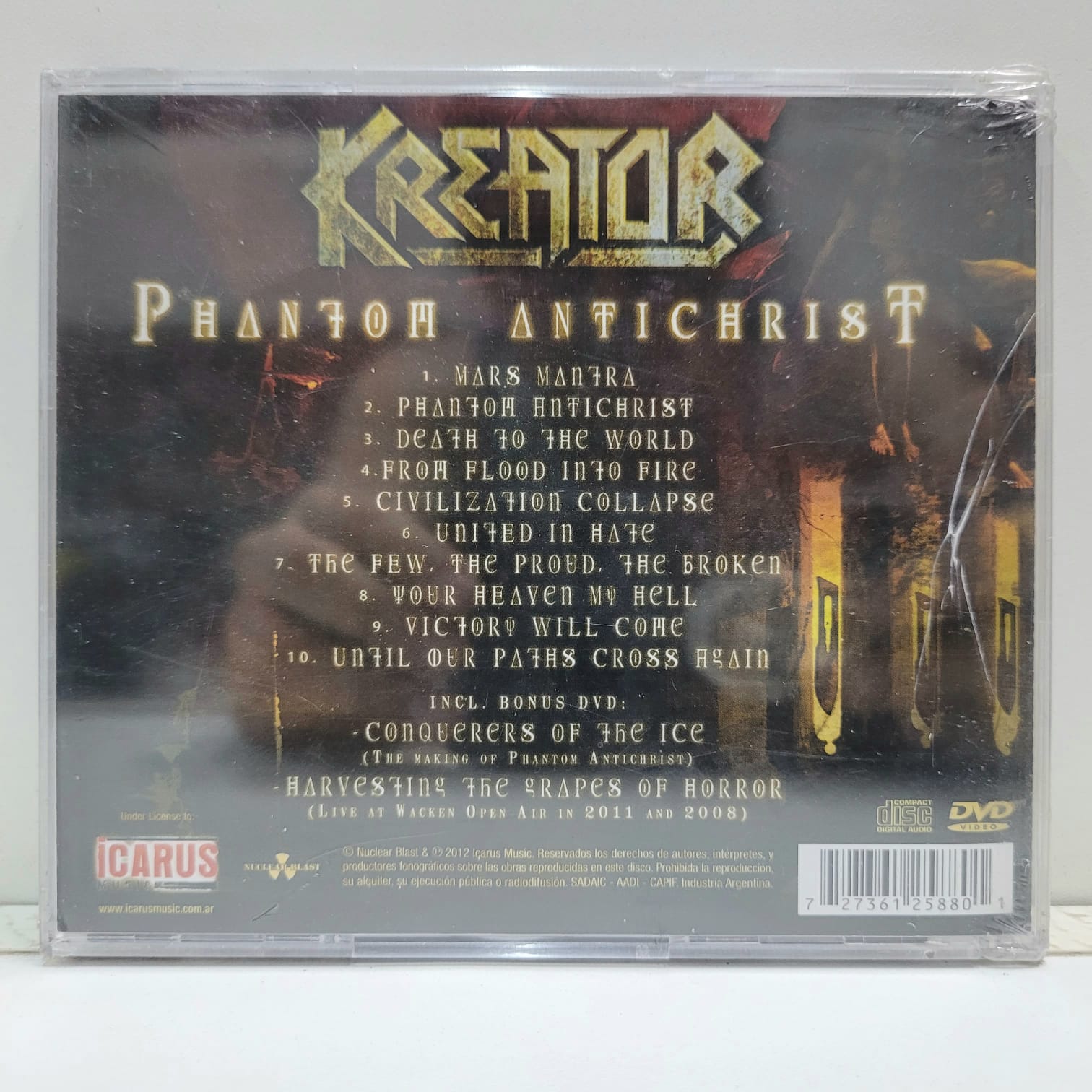 KREATOR (CD+DVD SELLADO) - Imagen 2