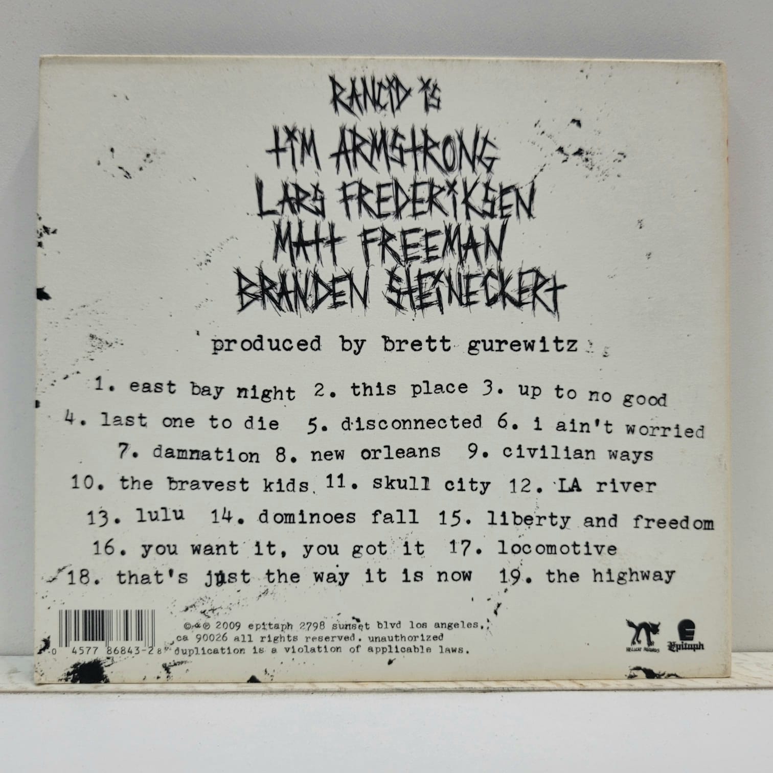 Rancid – Let The Dominoes Fall (CD) - Imagen 2