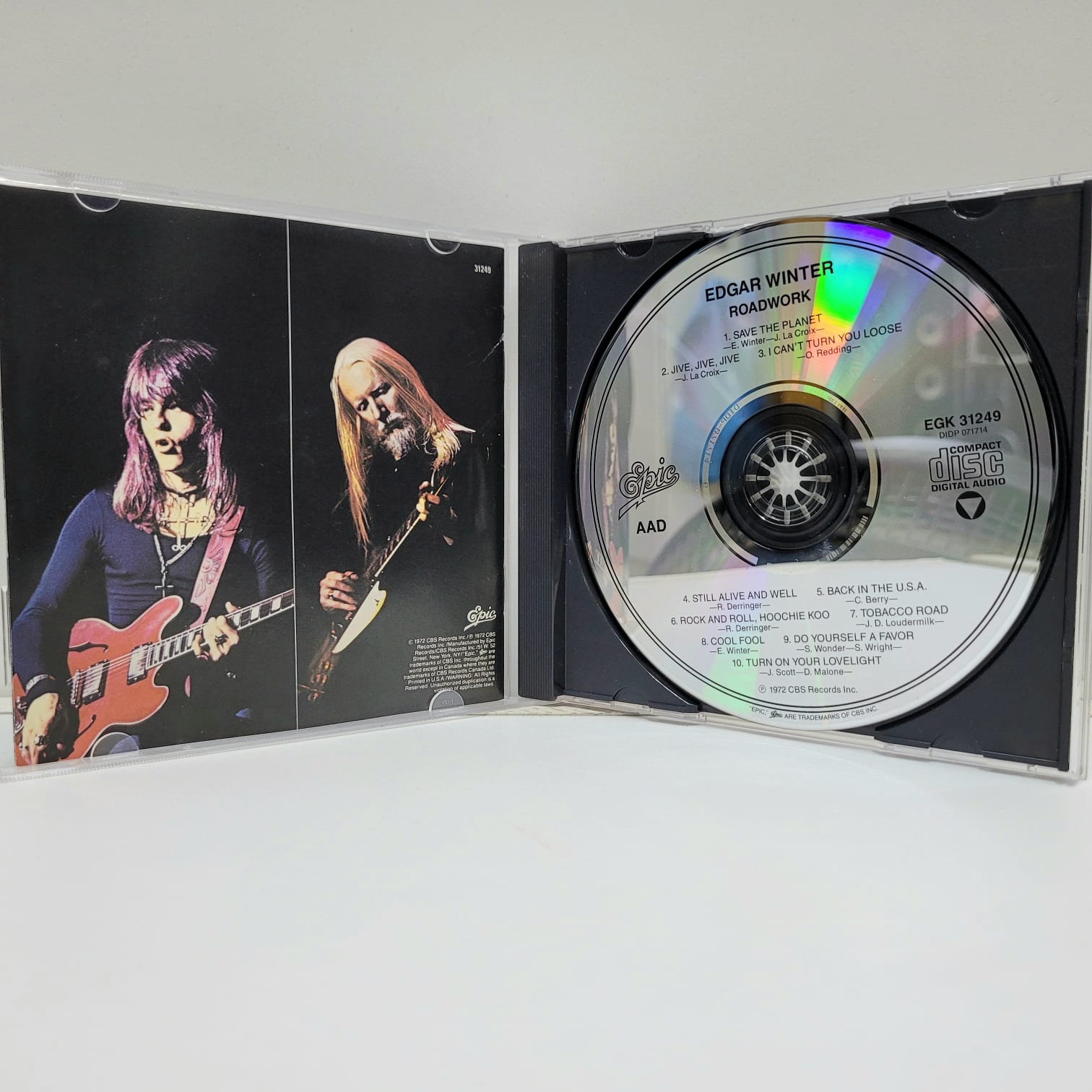 Edgar Winter’s White Trash – Roadwork (CD) - Imagen 2