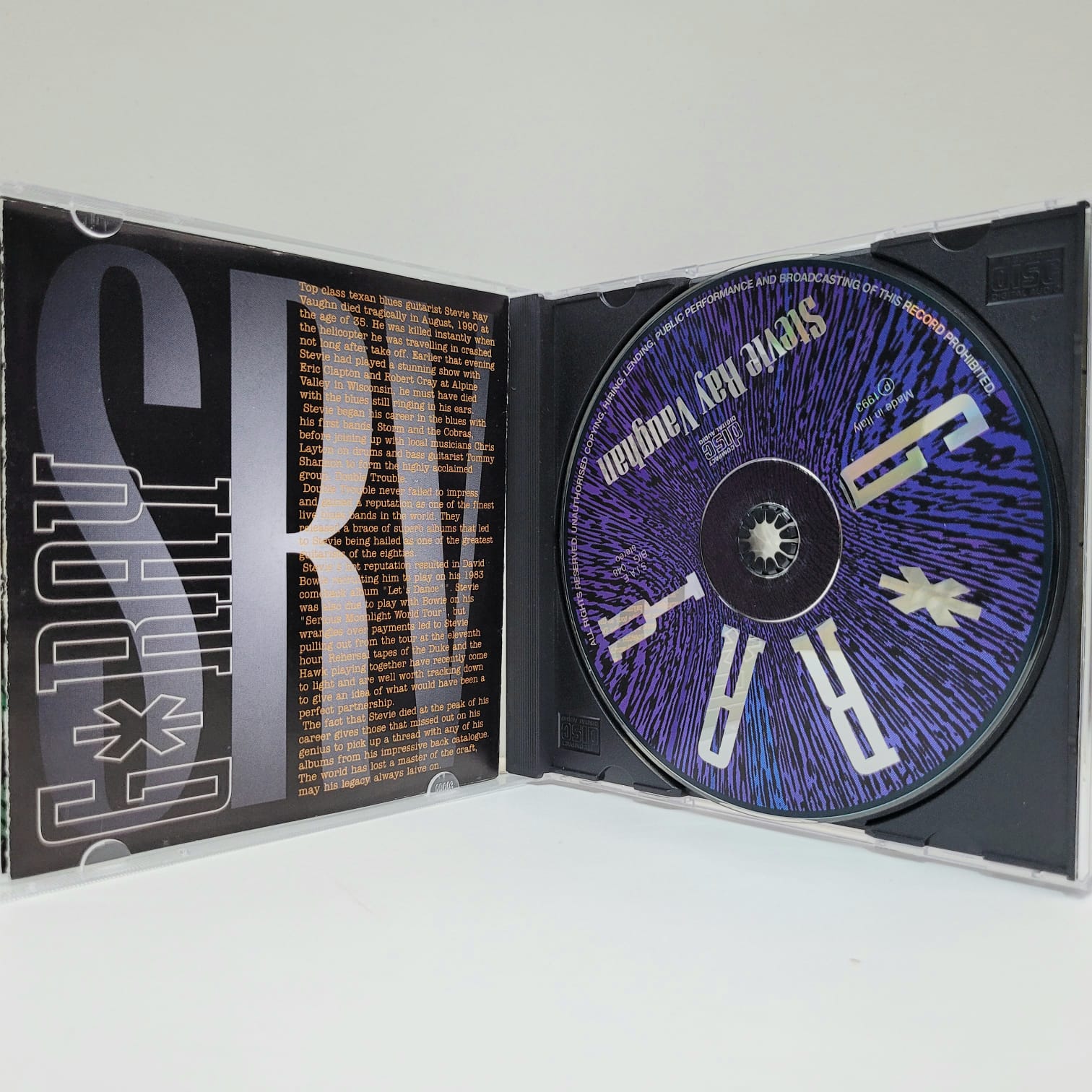 Stevie Ray Vaughan – G*Ray (CD) - Imagen 2