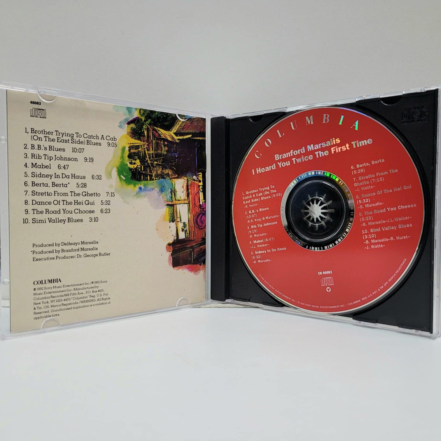 Branford Marsalis – I Heard You Twice The First Time (CD) - Imagen 2
