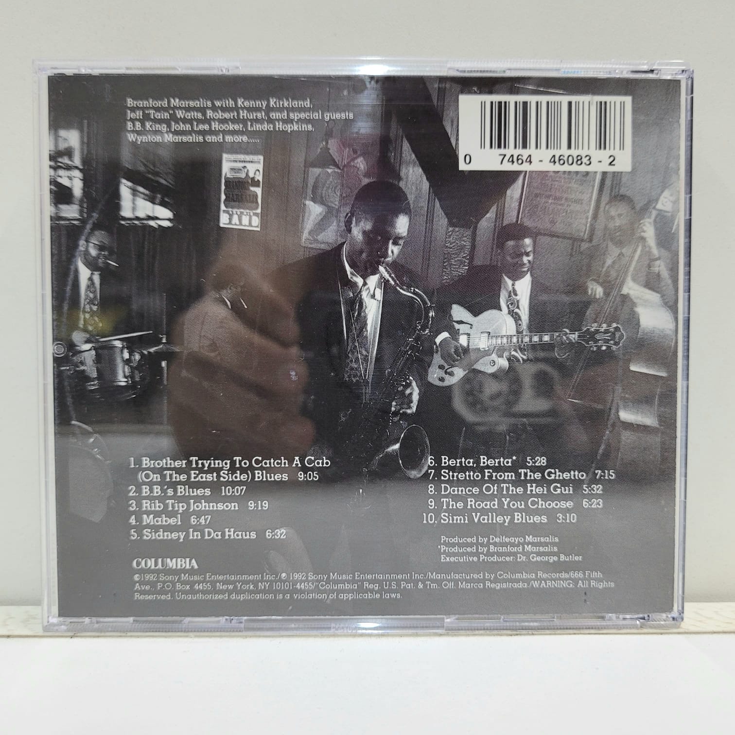 Branford Marsalis – I Heard You Twice The First Time (CD) - Imagen 3