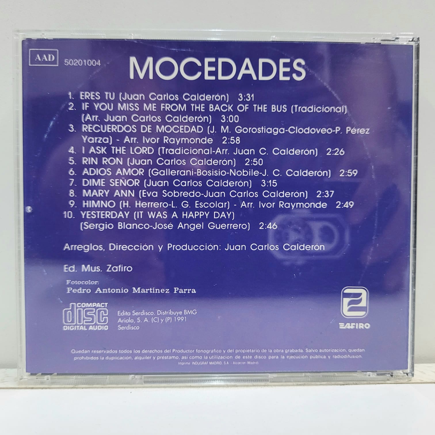 Mocedades – Mocedades (CD) - Imagen 3