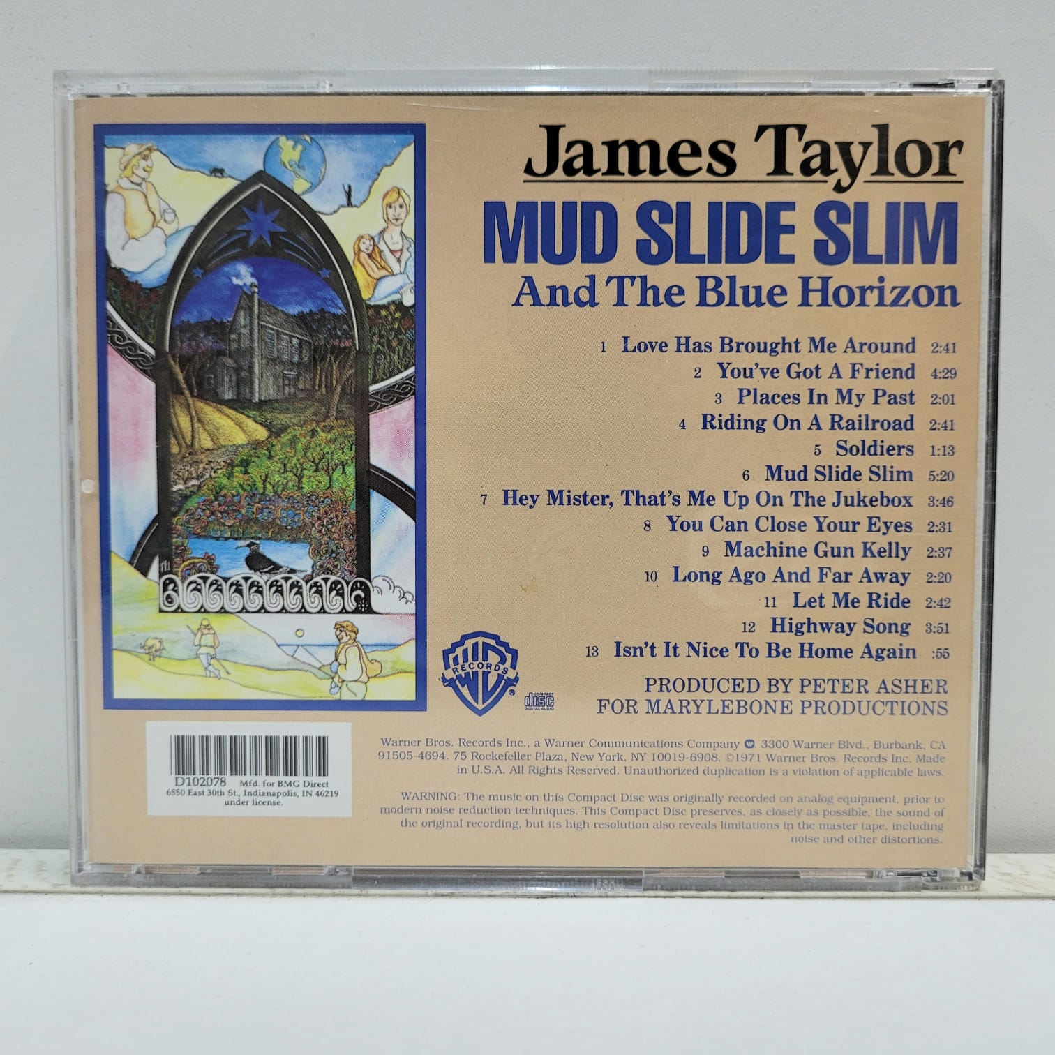 James Taylor – Mud Slide Slim (CD) - Imagen 3