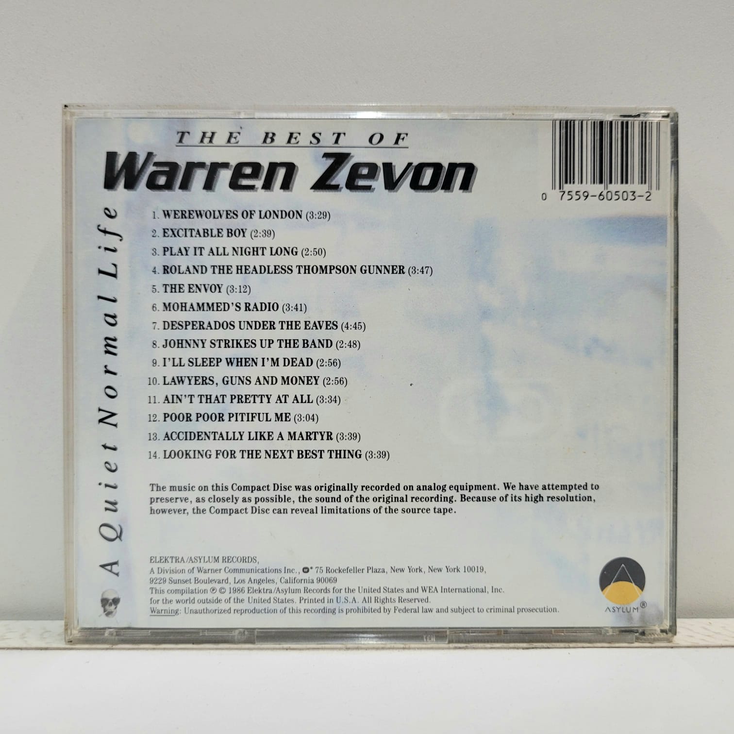 WARREN ZEVON (CD) - Imagen 3