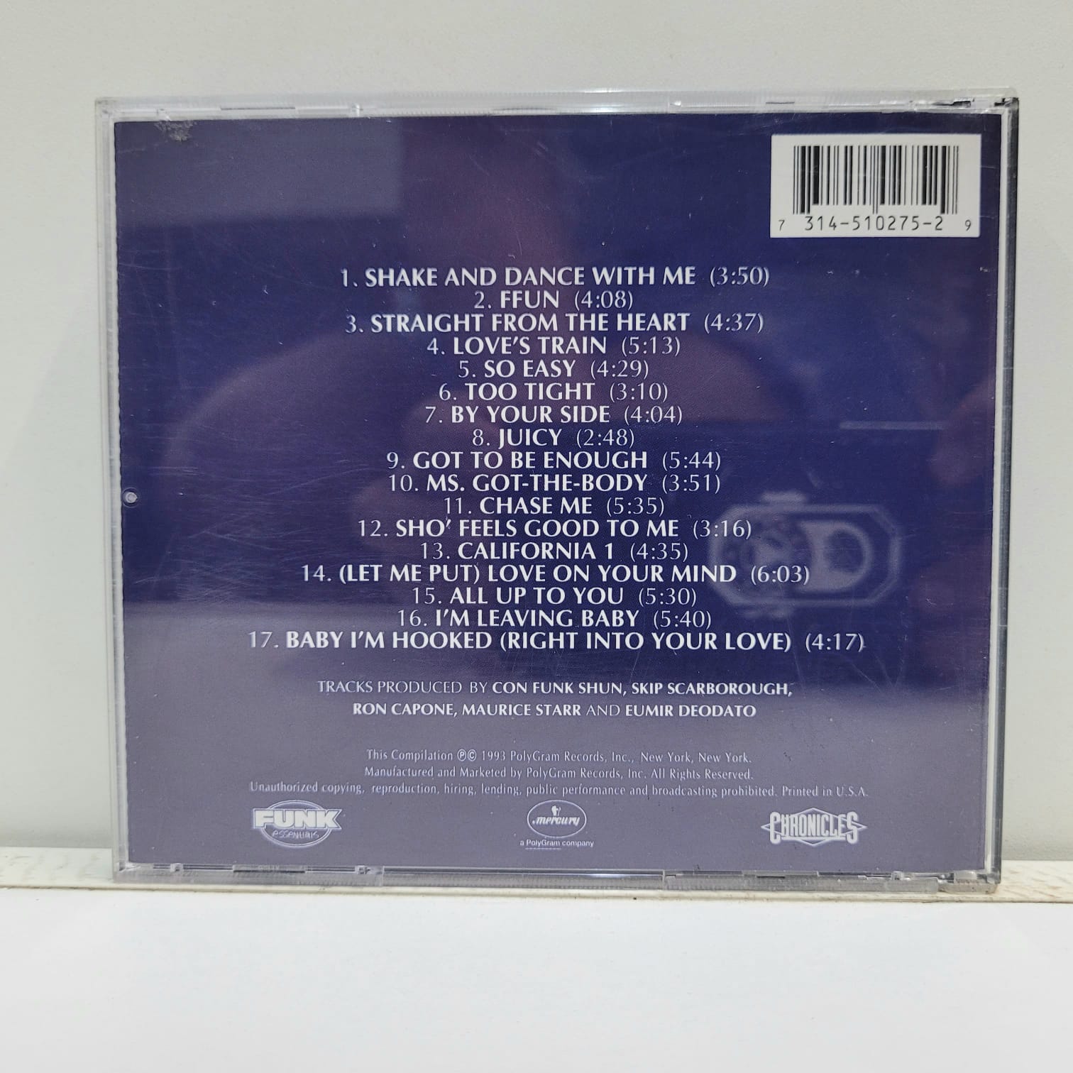 Con Funk Shun – The Best Of Con Funk Shun (CD) - Imagen 3