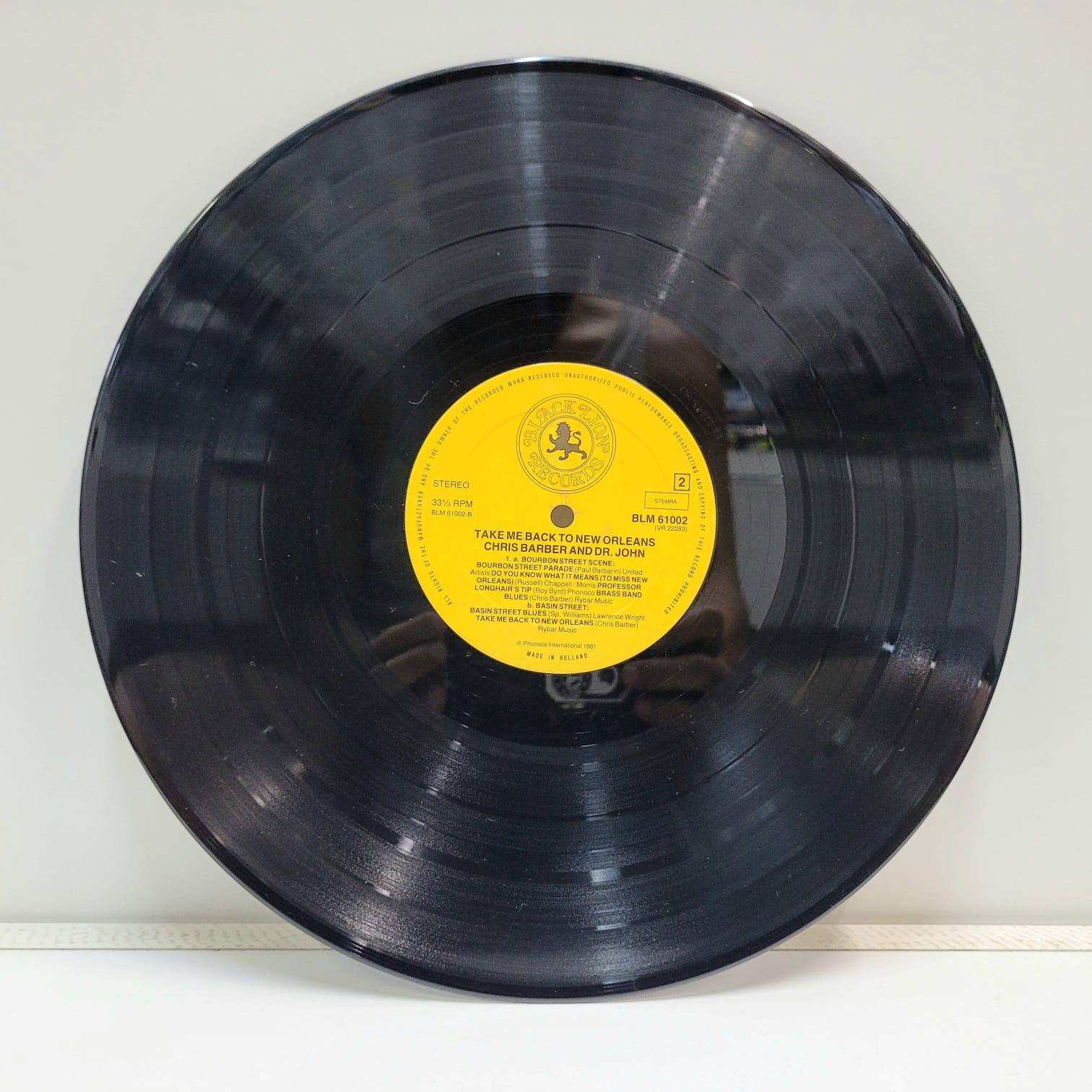 CHRIS BARBER AND DR. JOHN – TAKE ME BACK TO NEW ORLEANS (2 LP´S EPOCA – NM) - Imagen 4