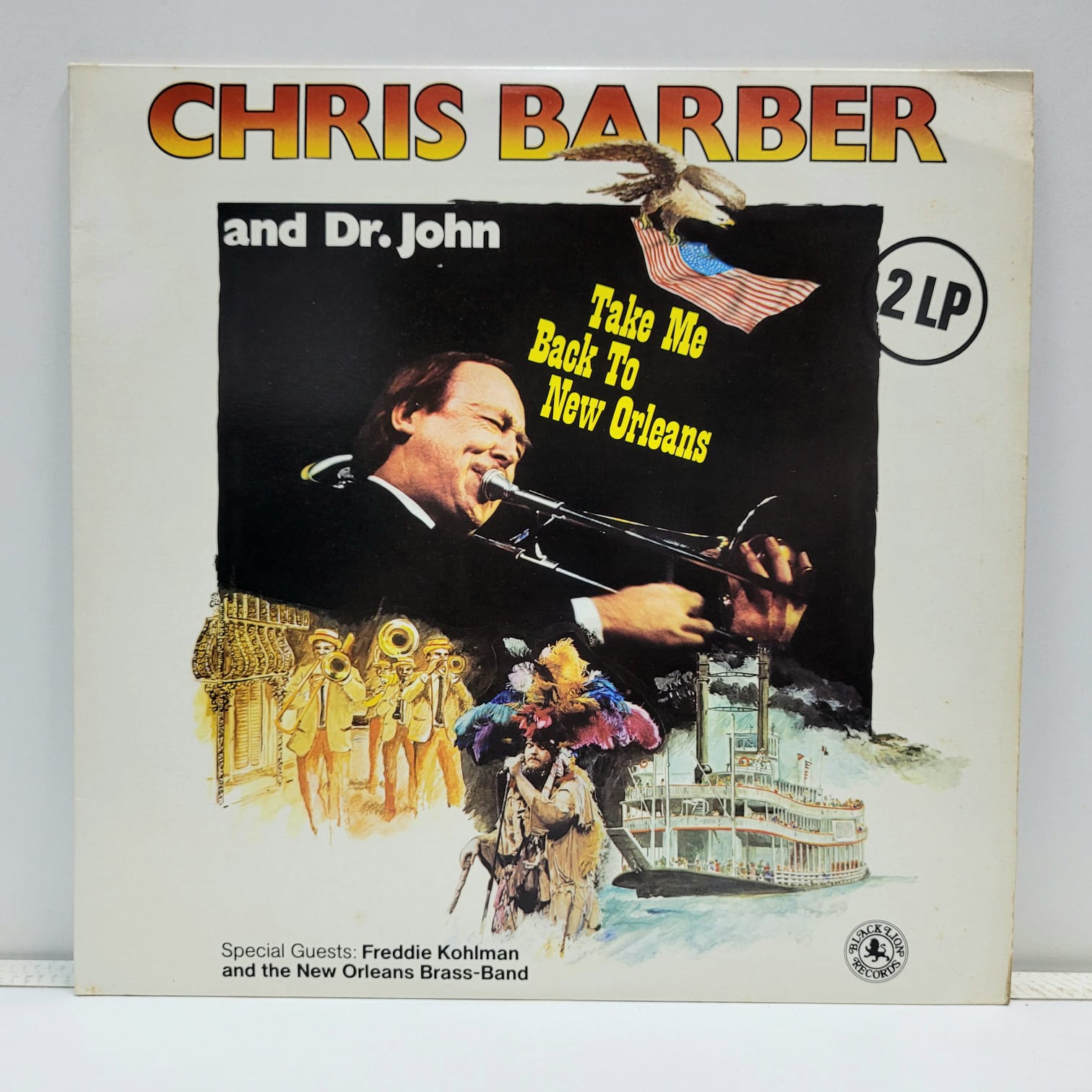 CHRIS BARBER AND DR. JOHN – TAKE ME BACK TO NEW ORLEANS (2 LP´S EPOCA – NM)
