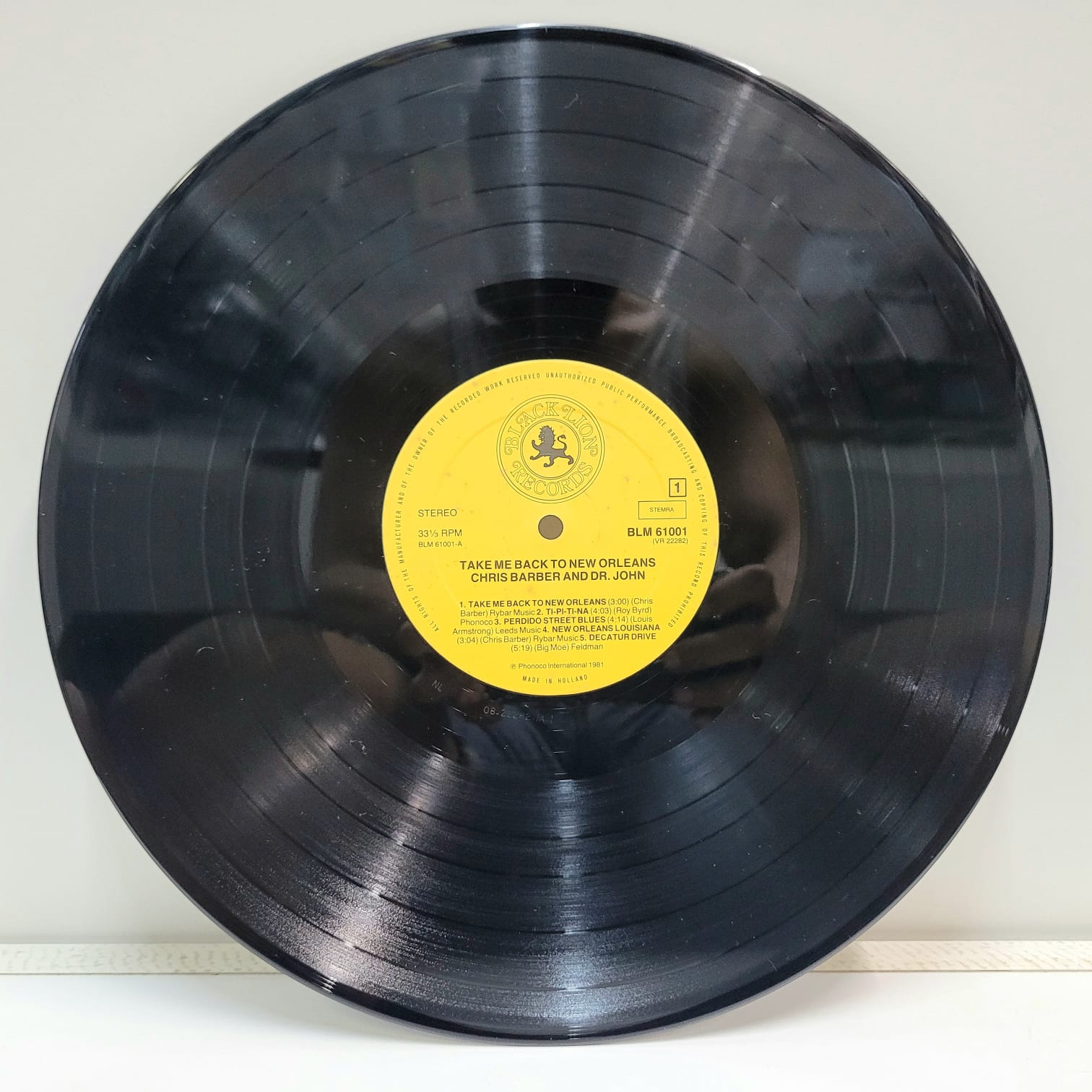 CHRIS BARBER AND DR. JOHN – TAKE ME BACK TO NEW ORLEANS (2 LP´S EPOCA – NM) - Imagen 7