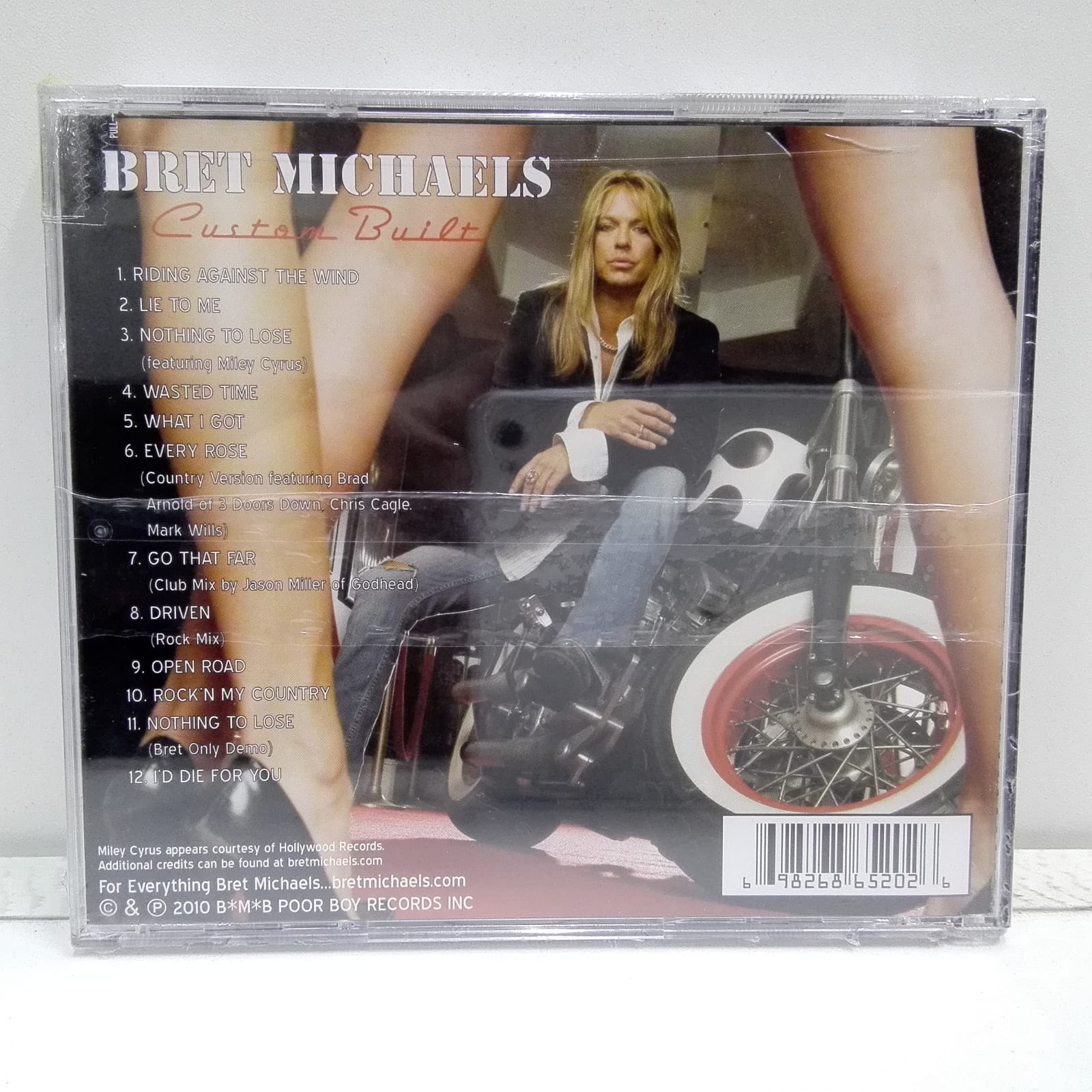 Bret Michaels – Custom Built (CD SELLADO) - Imagen 2