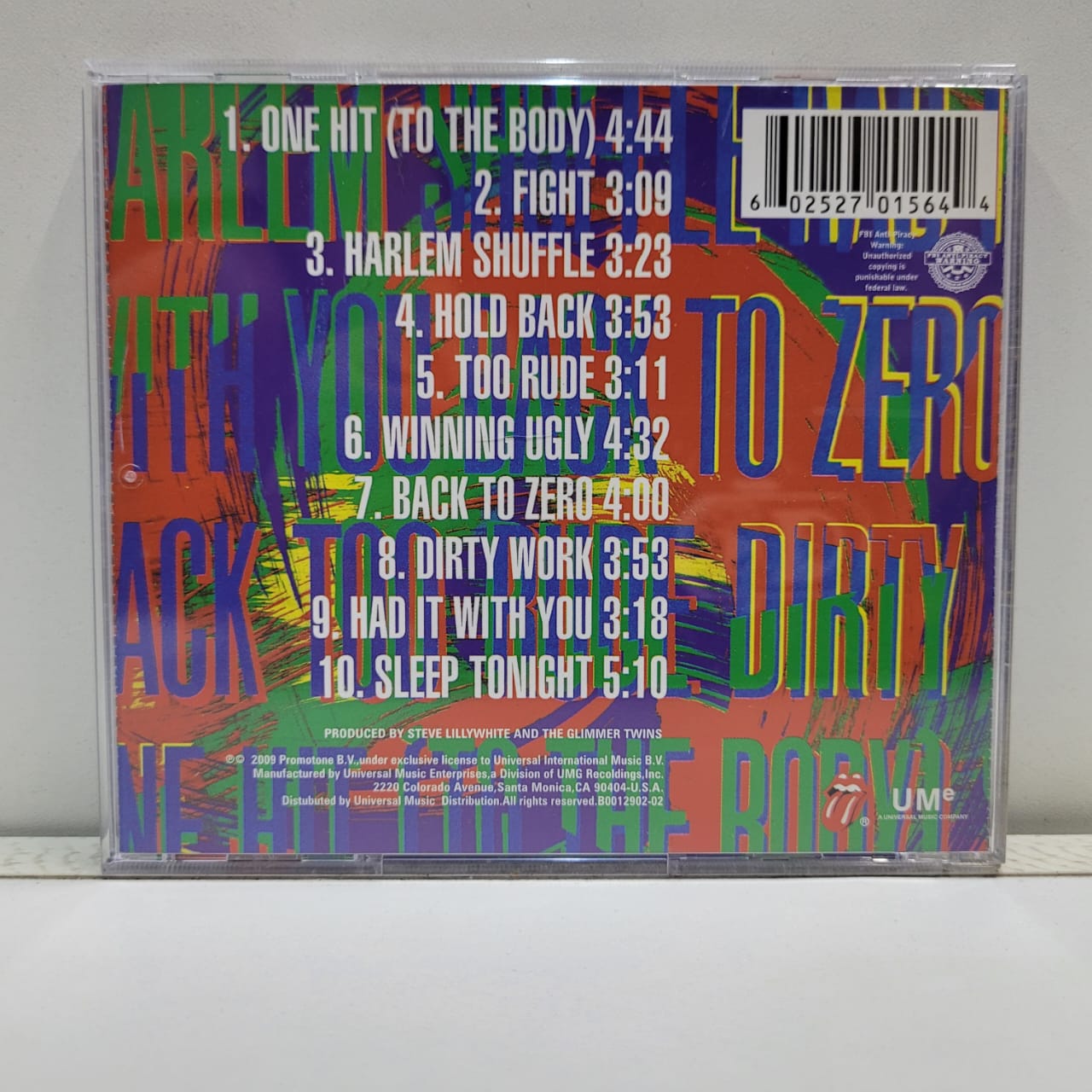 THE ROLLING STONES – DIRTY WORK (CD) - Imagen 3