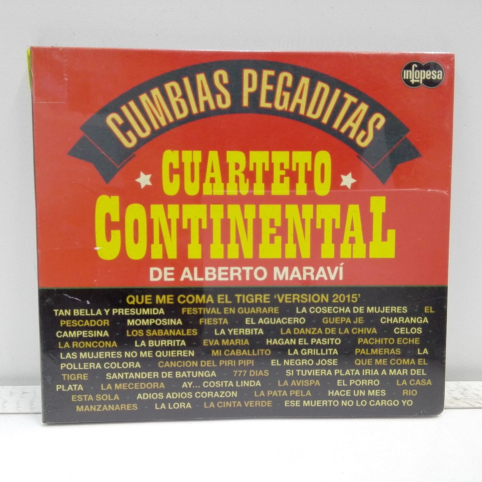Cuarteto Continental – Cumbias Pegaditas (CD SELLADO)