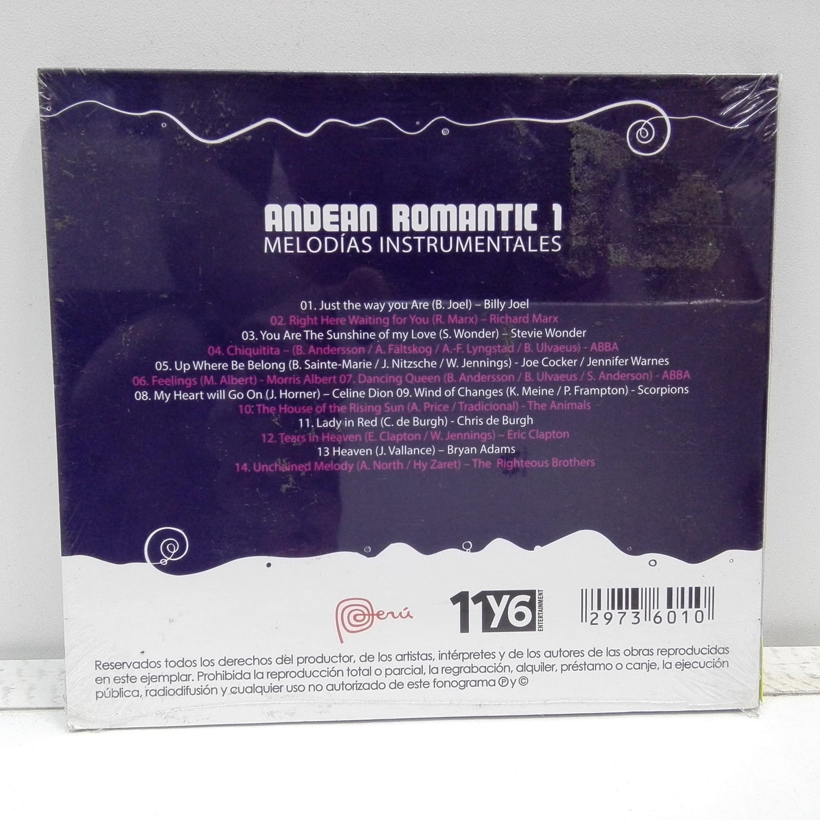 Pachamama – Andean romantic 1 (CD SELLADO) - Imagen 2