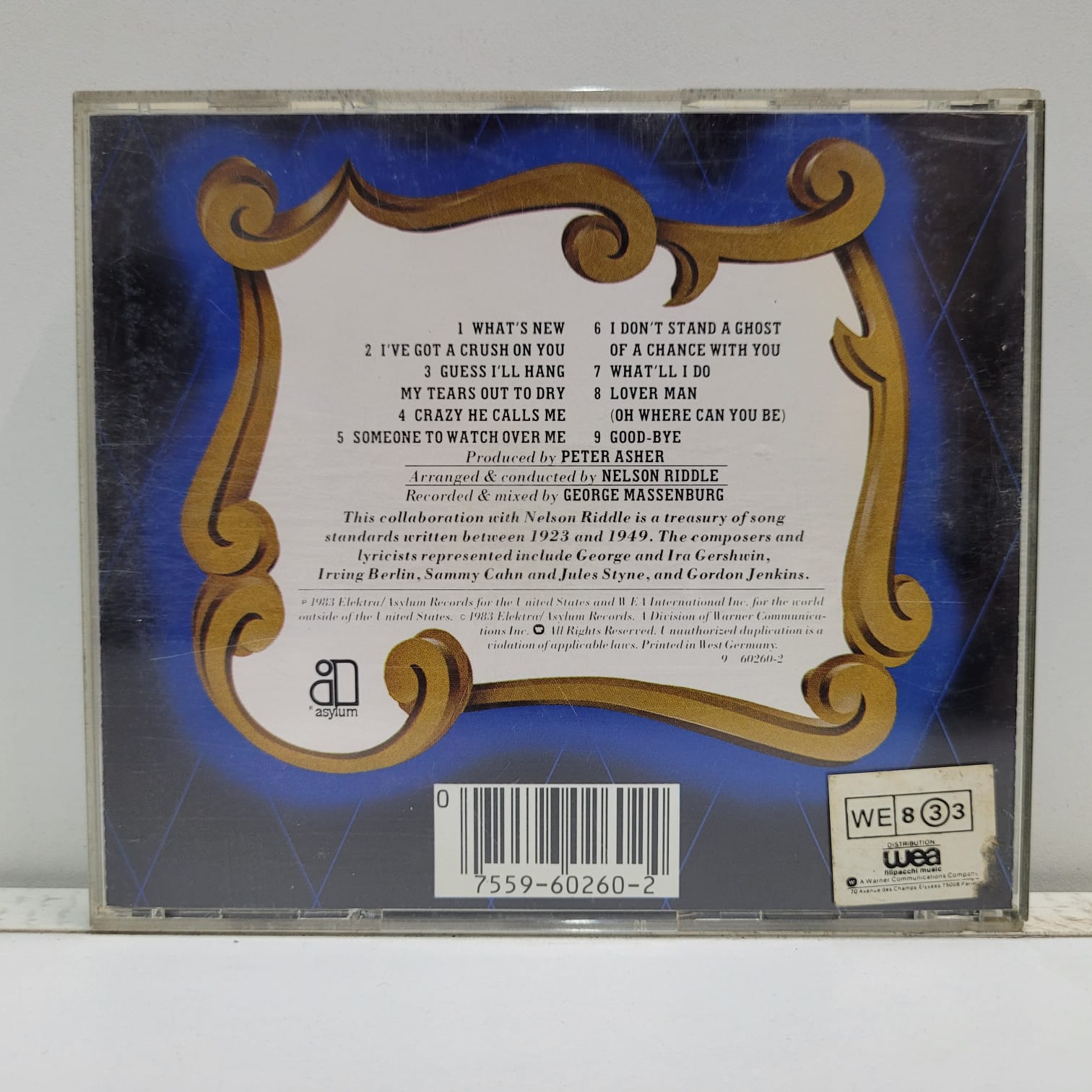 Linda Ronstadt & The Nelson – What’s New (CD) - Imagen 3