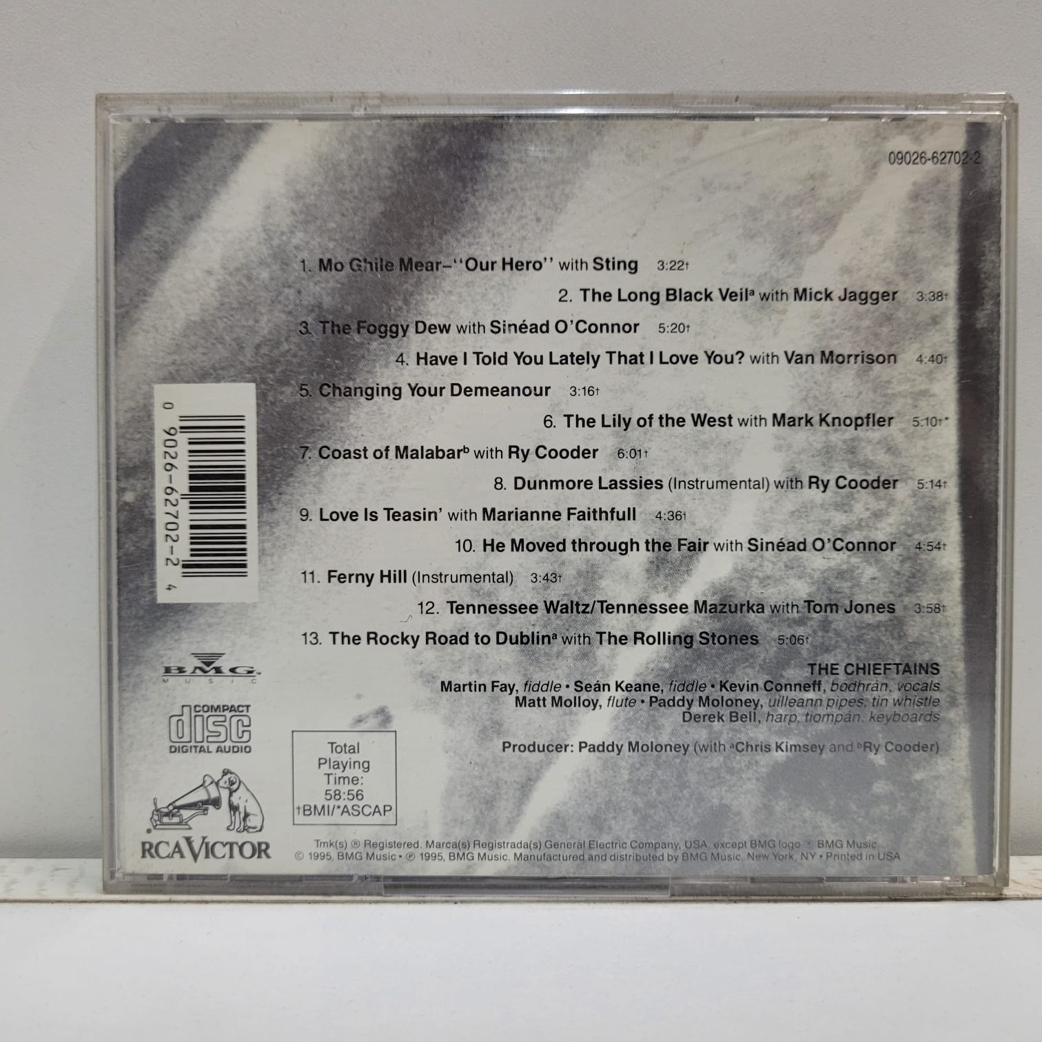 The Chieftains – The Long Black Veil (CD) - Imagen 3
