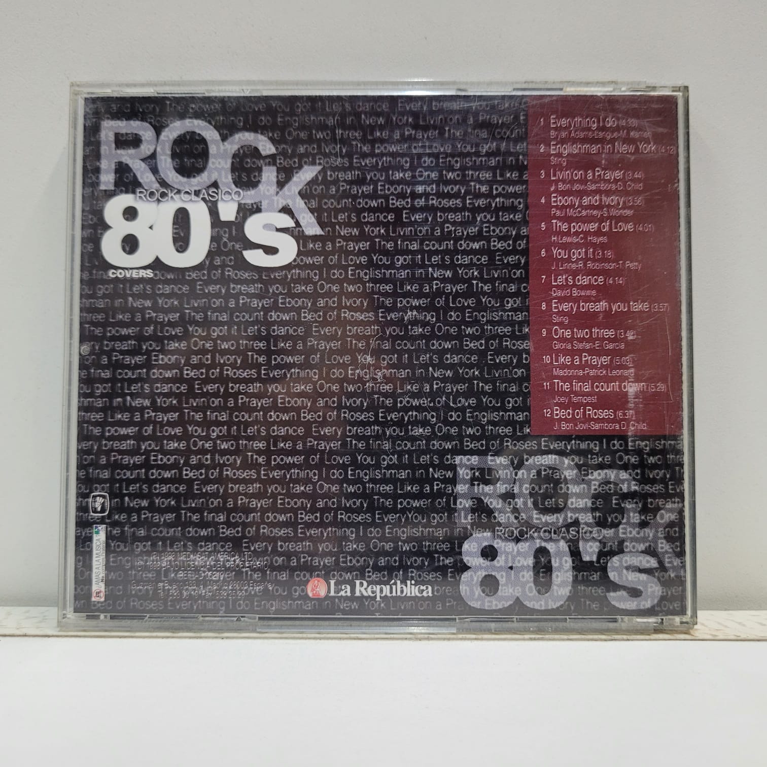 Rock Clasico 80´s (CD) - Imagen 3
