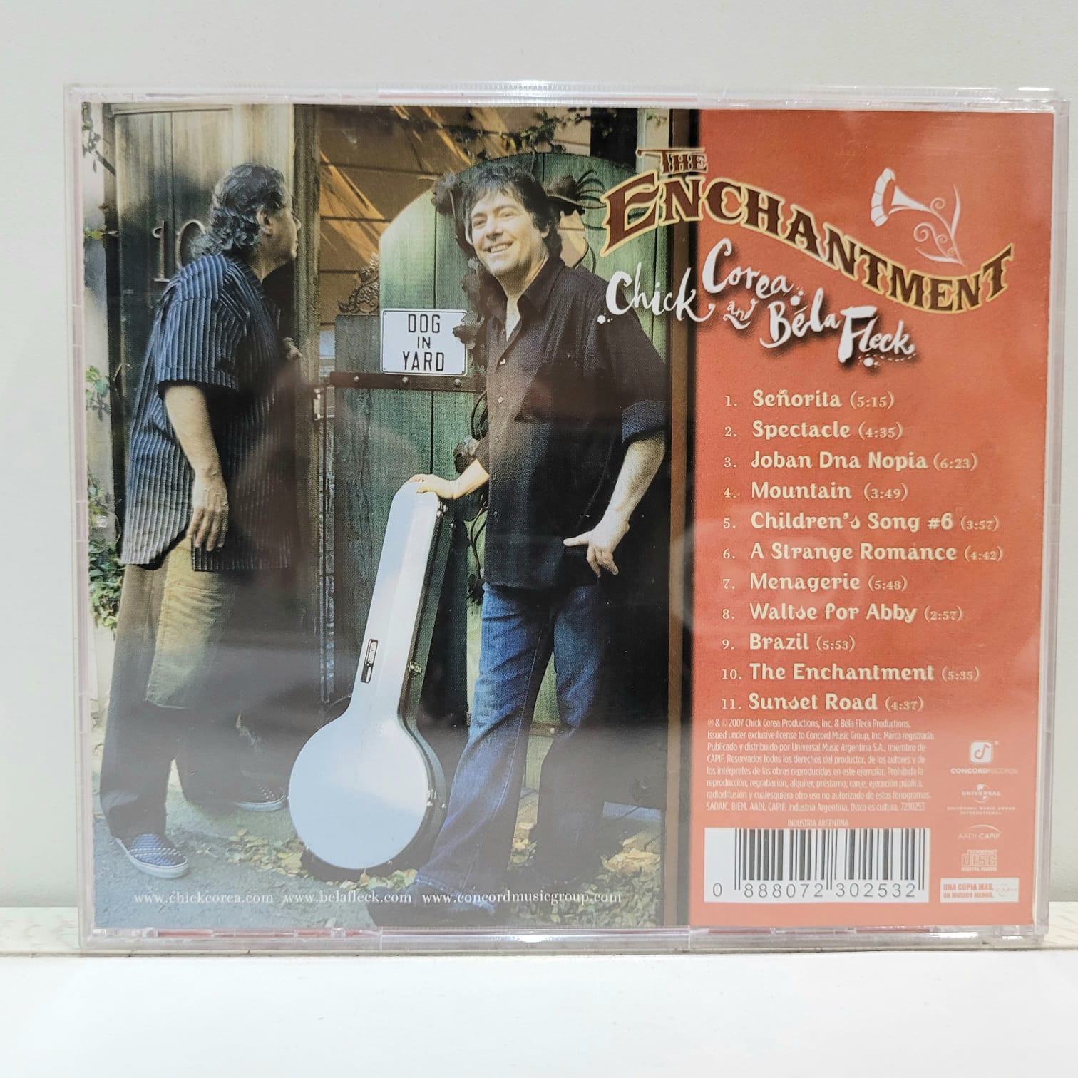 Chick Corea And Bela Fleck – The Enchantment (CD) - Imagen 2