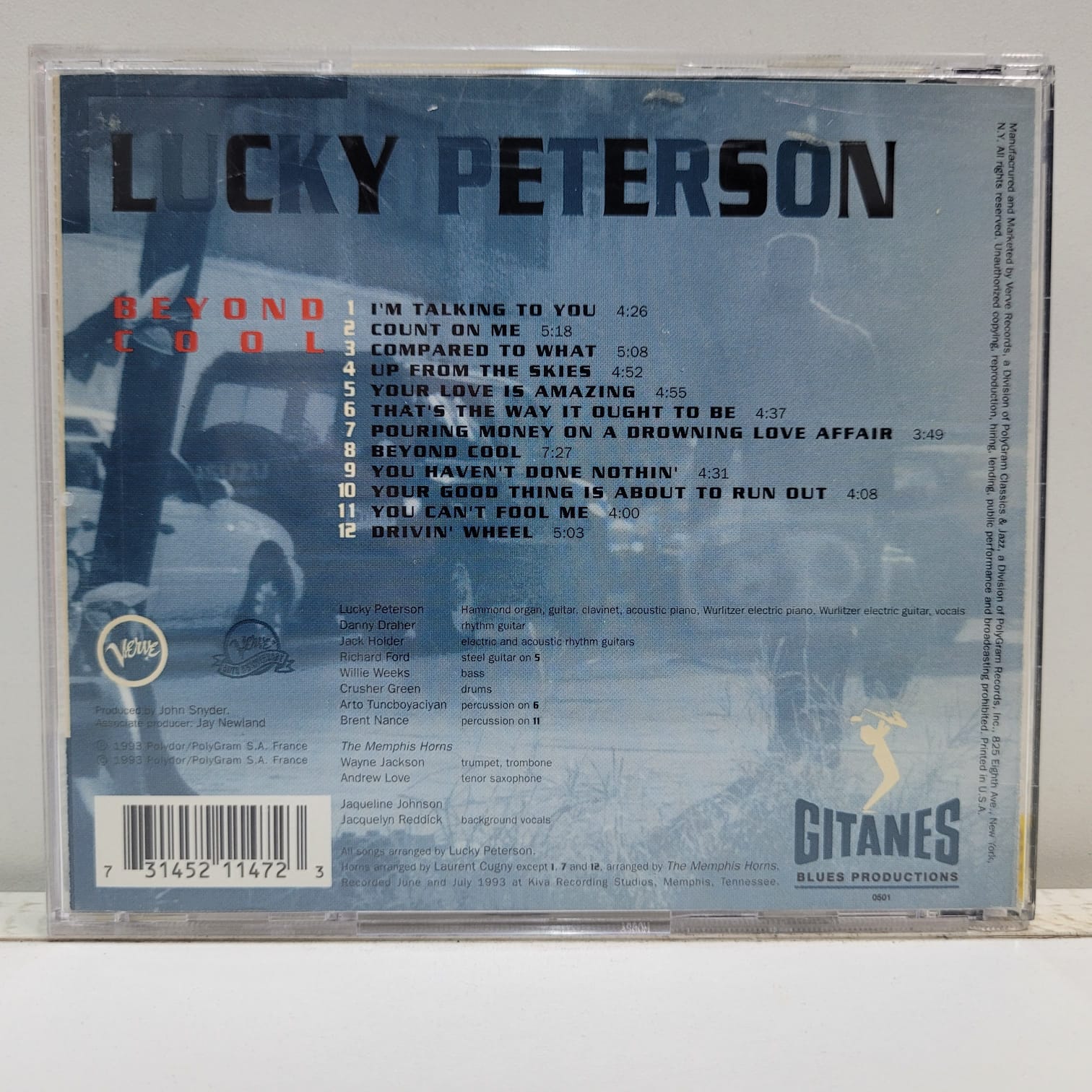 Lucky Peterson – Beyond Cool (CD) - Imagen 3