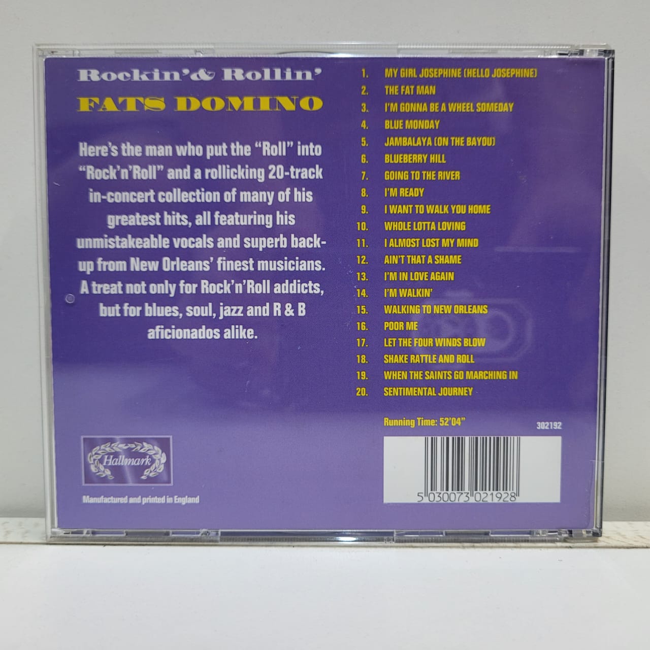 Fats Domino – Rockin’ And Rollin (CD) - Imagen 3