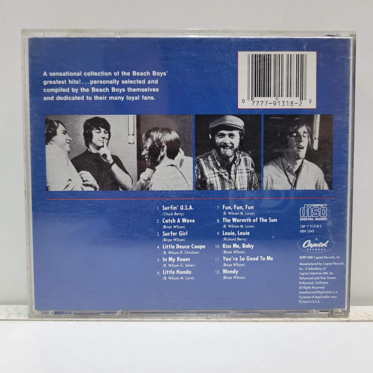 The Beach Boys – Best Of The Beach Boys (CD) - Imagen 3