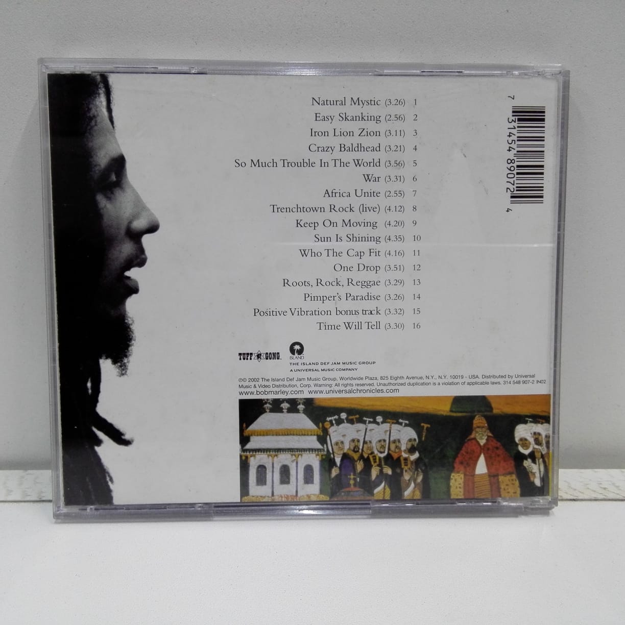 Bob Marley – Natural Mystic The legends live on (CD) - Imagen 3
