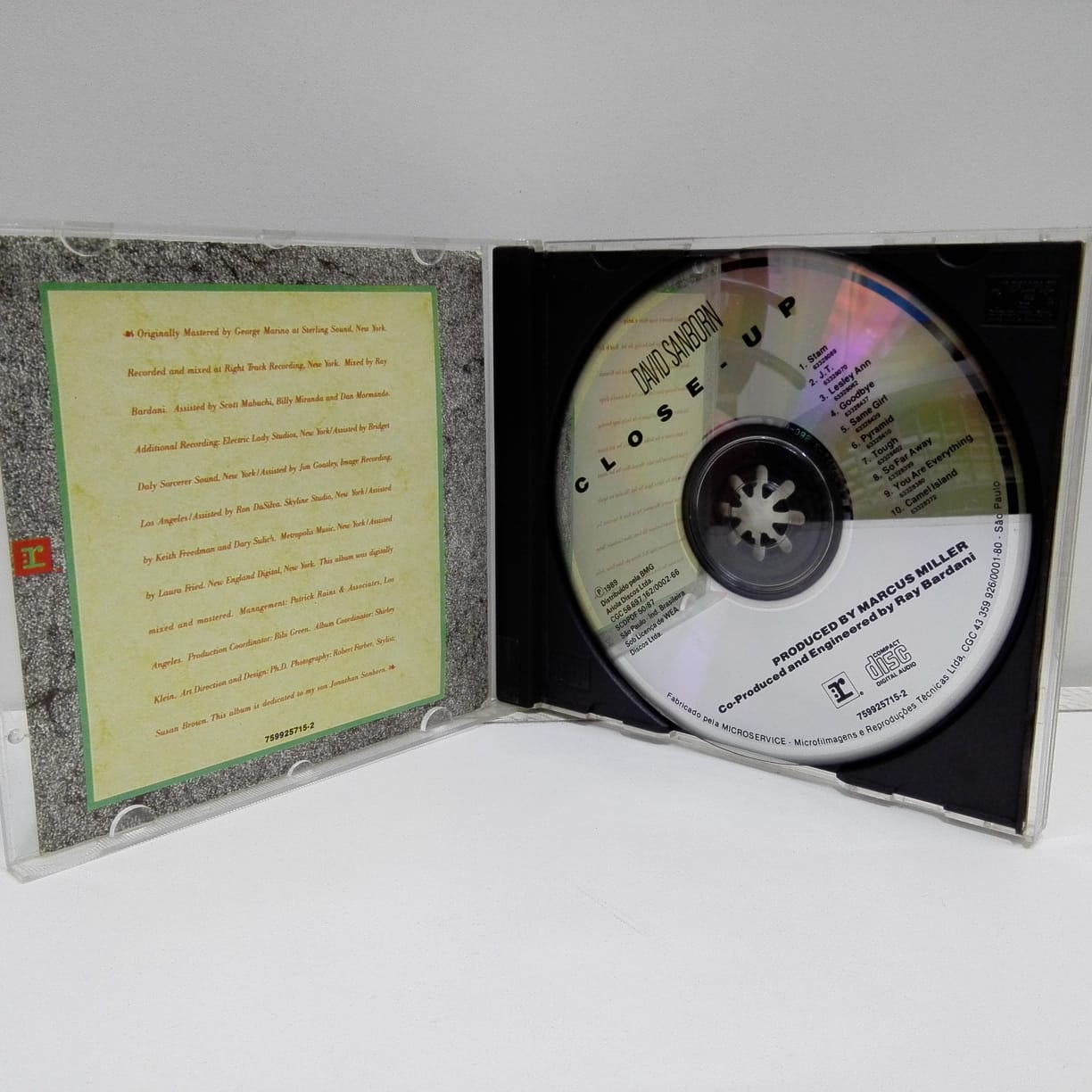 David Sanborn – Close-Up (CD) - Imagen 2