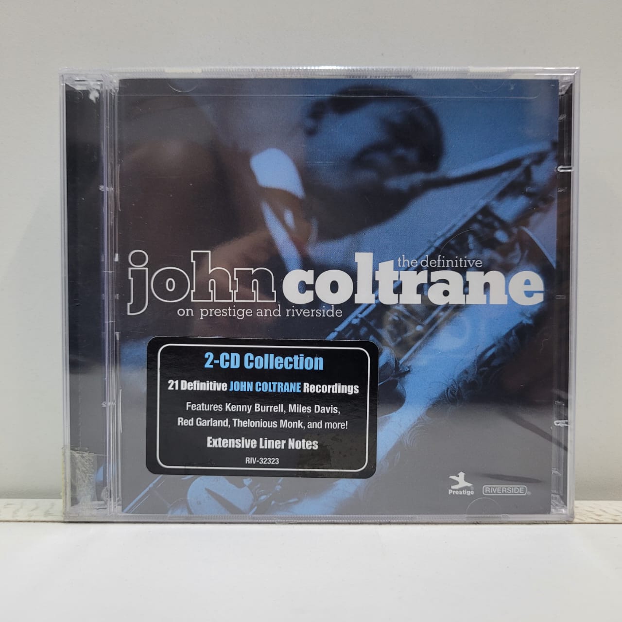 JOHN COLTRANE – THE DEFINITIVE J.C. ON PRESTIGE N R. (2 CD SELLADO)
