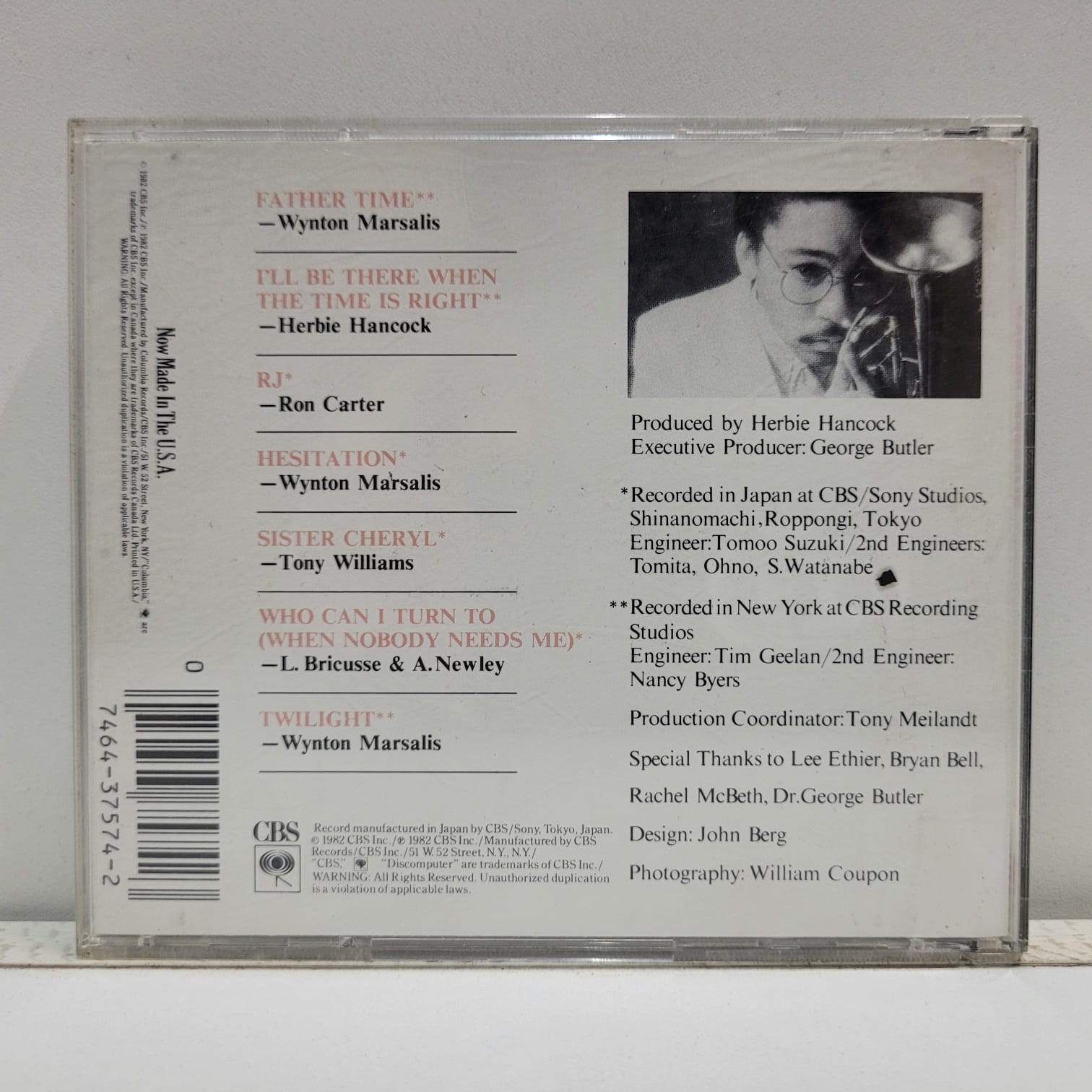 Wynton Marsalis – Wynton Marsalis (CD) - Imagen 3