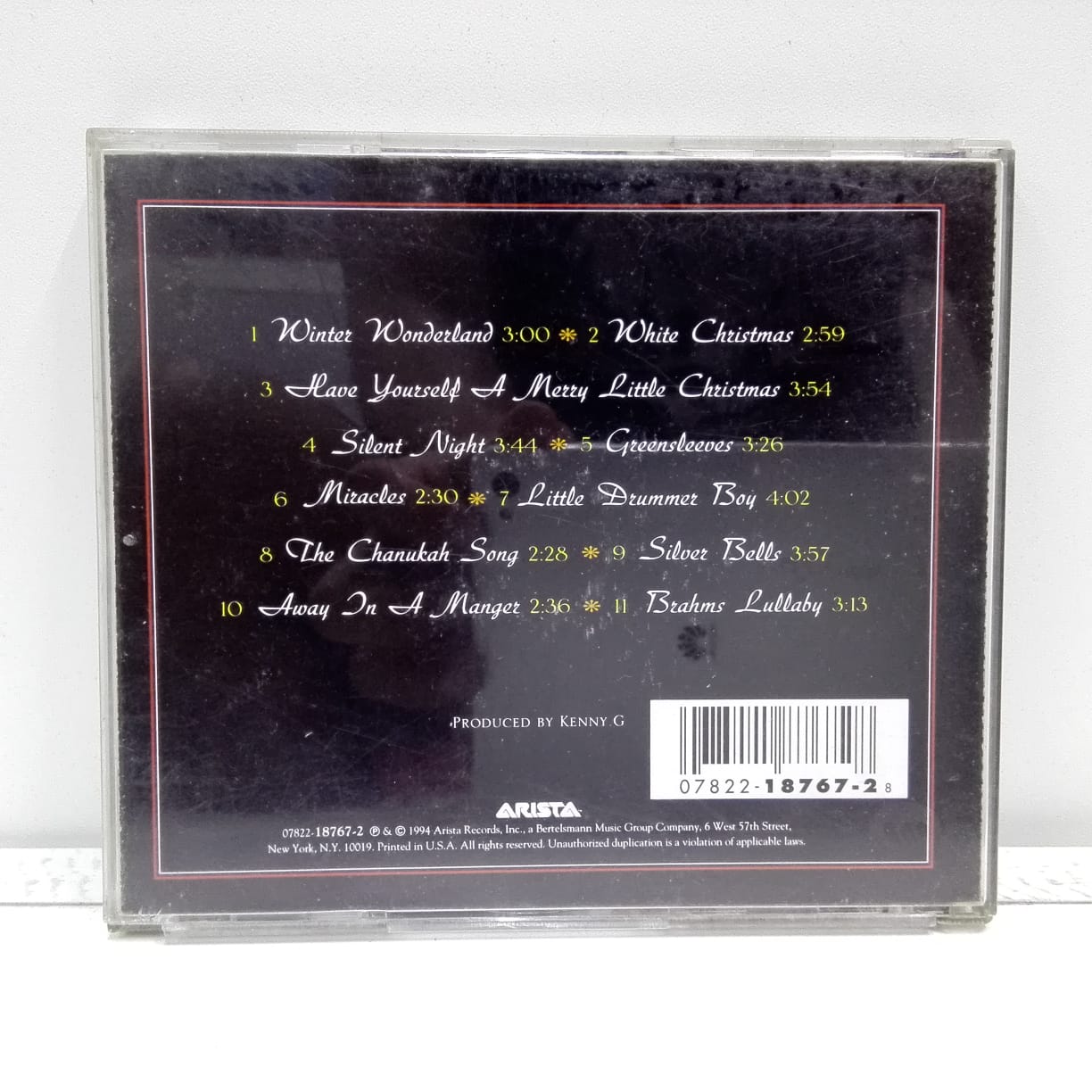 Kenny G – Miracles – The Holiday Album (CD) - Imagen 3