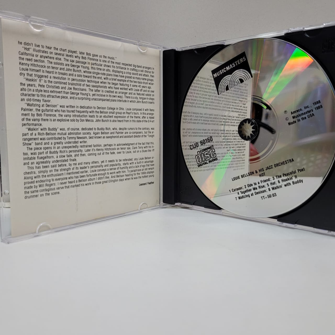 Louie Bellson And His Jazz Orchestra – Hot (CD) - Imagen 2