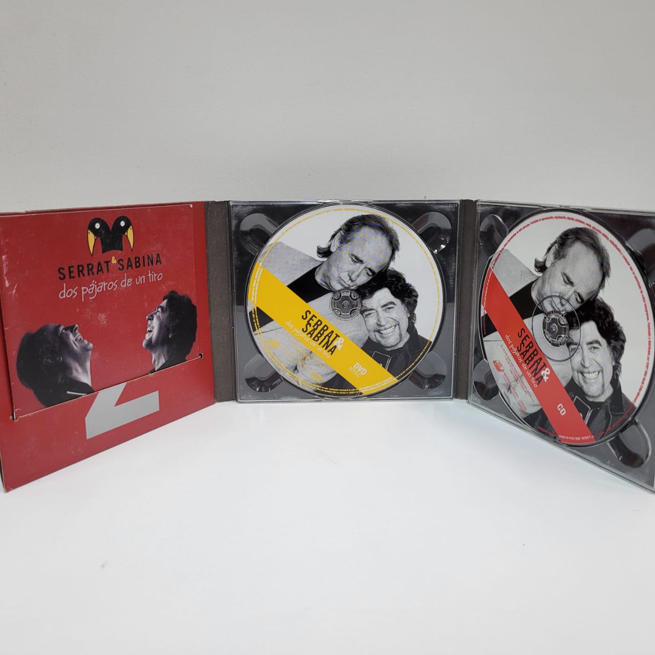 Joaquin Sabina & Serrat – Dos Pajaros de un Tiro (2 CD´s) - Imagen 2