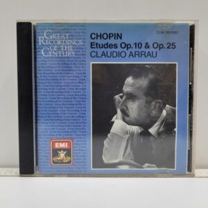Chopin, Claudio Arrau – Etudes Op. 10 & Op. 25 (CD)