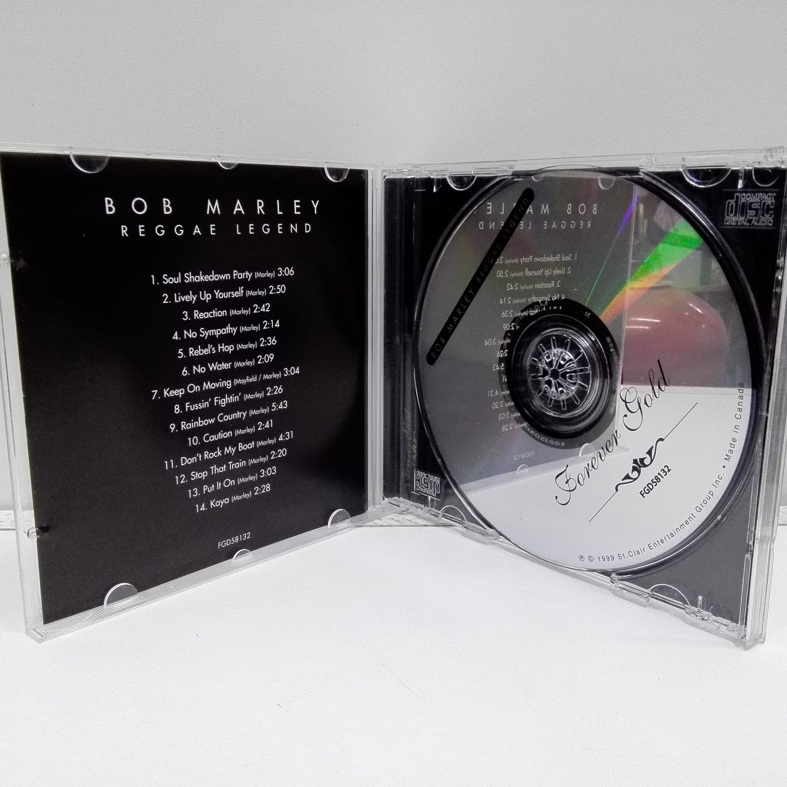 Bob Marley – Reggae Legend, Forever Gold (CD) - Imagen 2