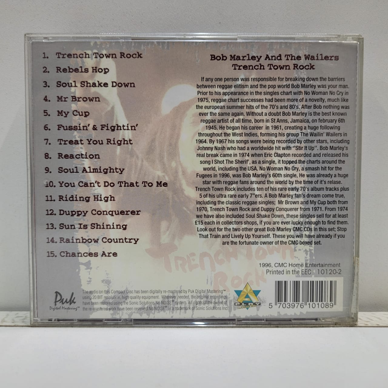 Bob Marley – Trench Town Rock (CD) - Imagen 3