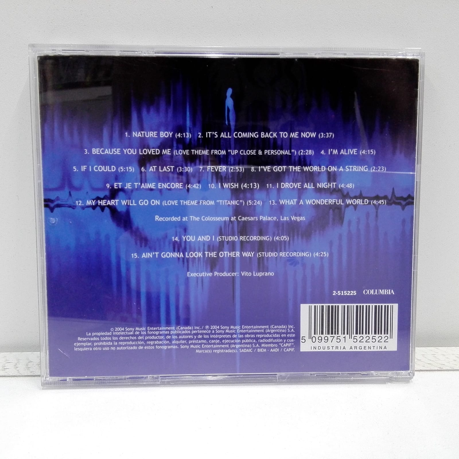 Celine Dion – A New Day… Live In Las Vegas (CD) - Imagen 3