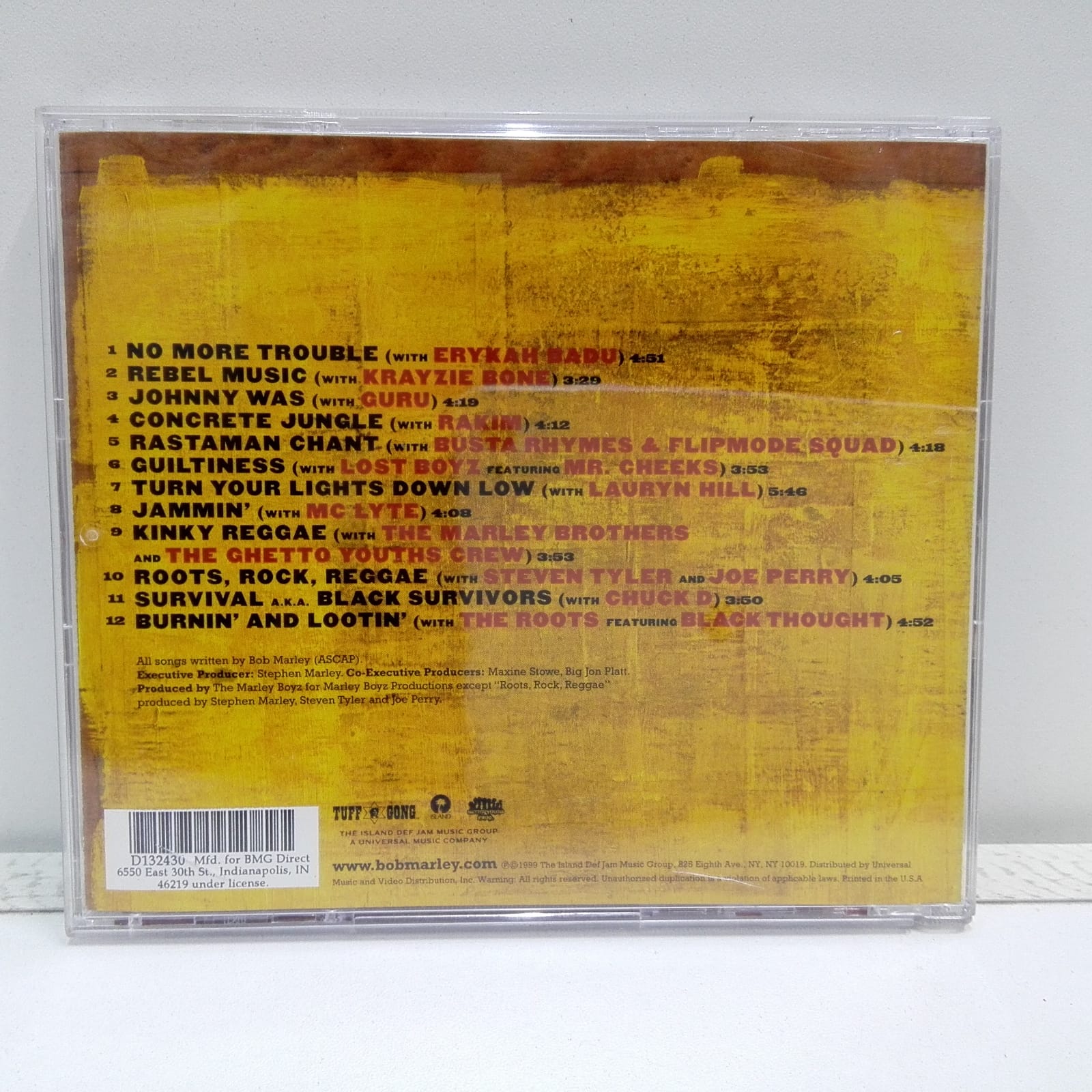Bob Marley – Chant Down Babylon (CD) - Imagen 3
