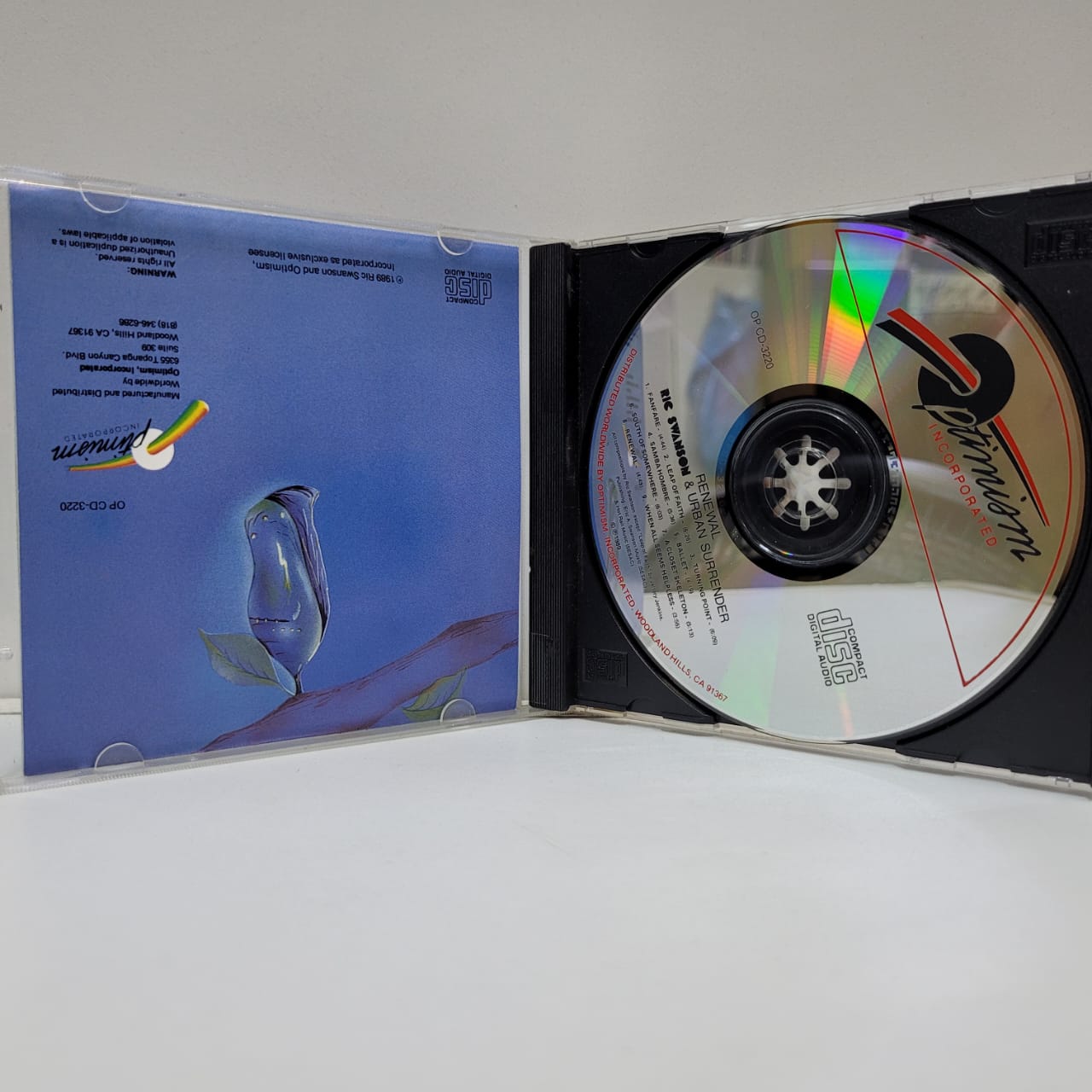 Ric Swanson & Urban Surrender – Renewal (CD) - Imagen 2