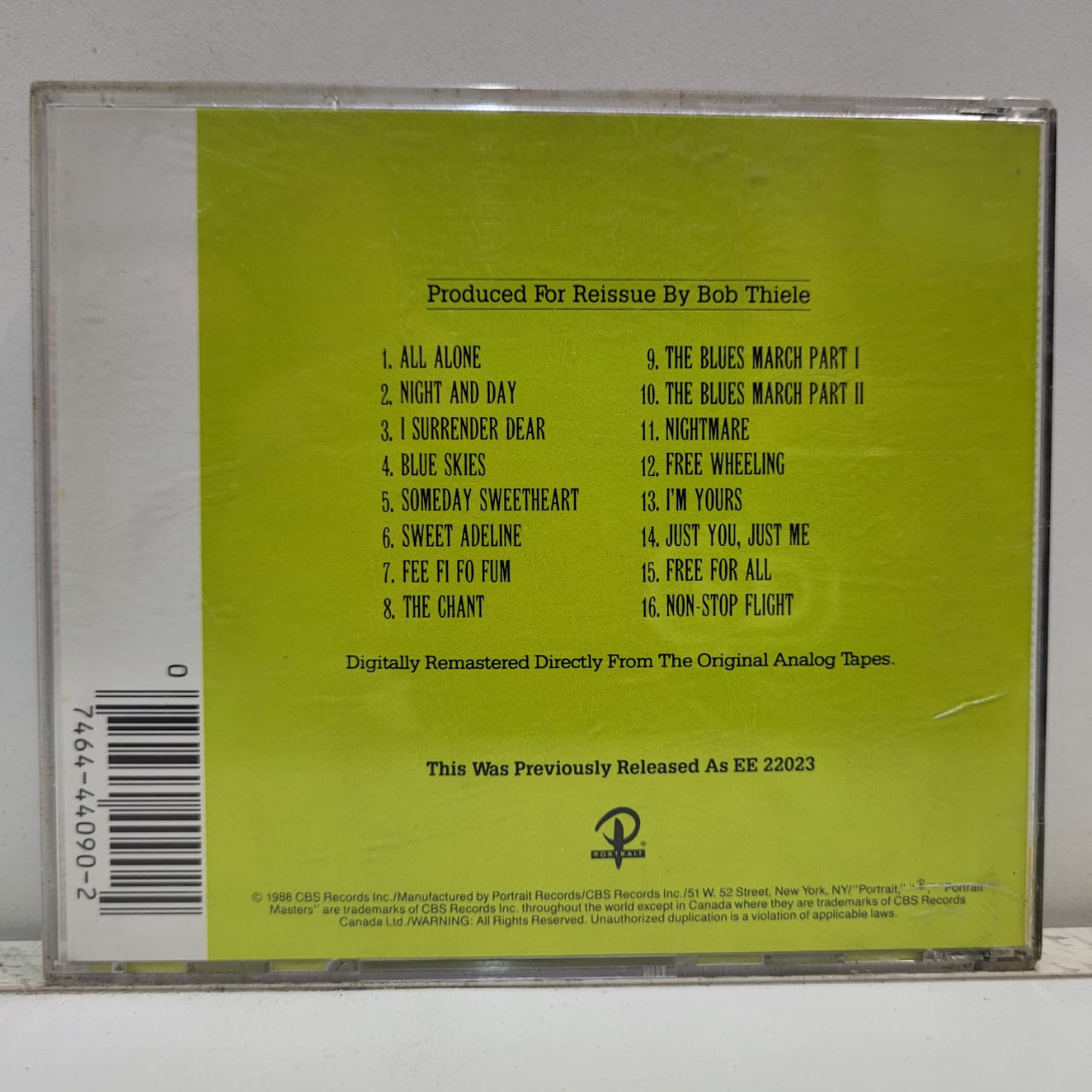 Artie Shaw – Free For All (CD) - Imagen 3