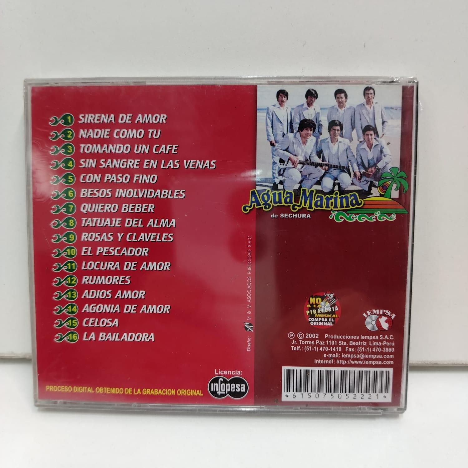 AGUA MARINA (CD SELLADO) - Imagen 2