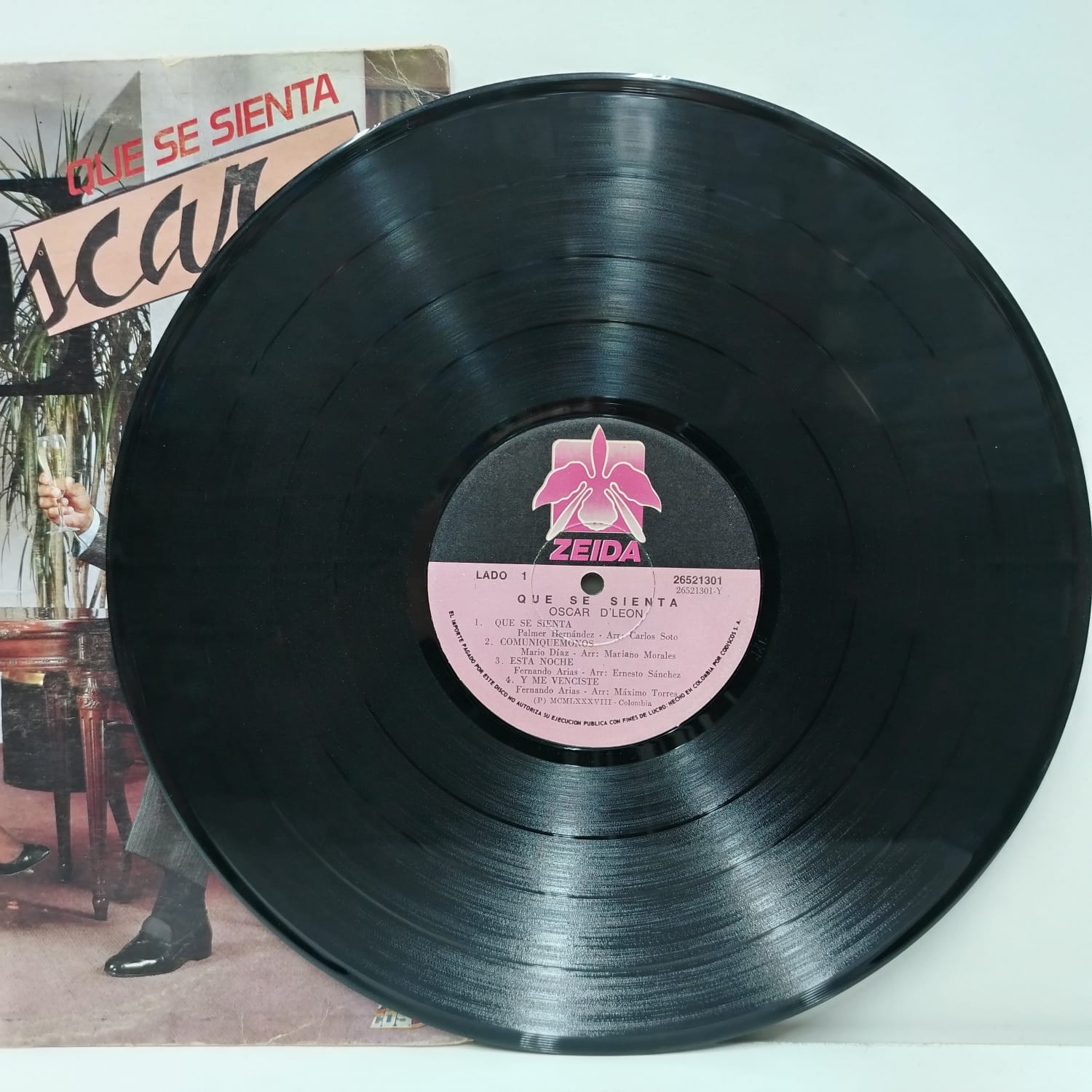 Oscar D’ León – Que Se Sienta (LP EPOCA) - Imagen 4