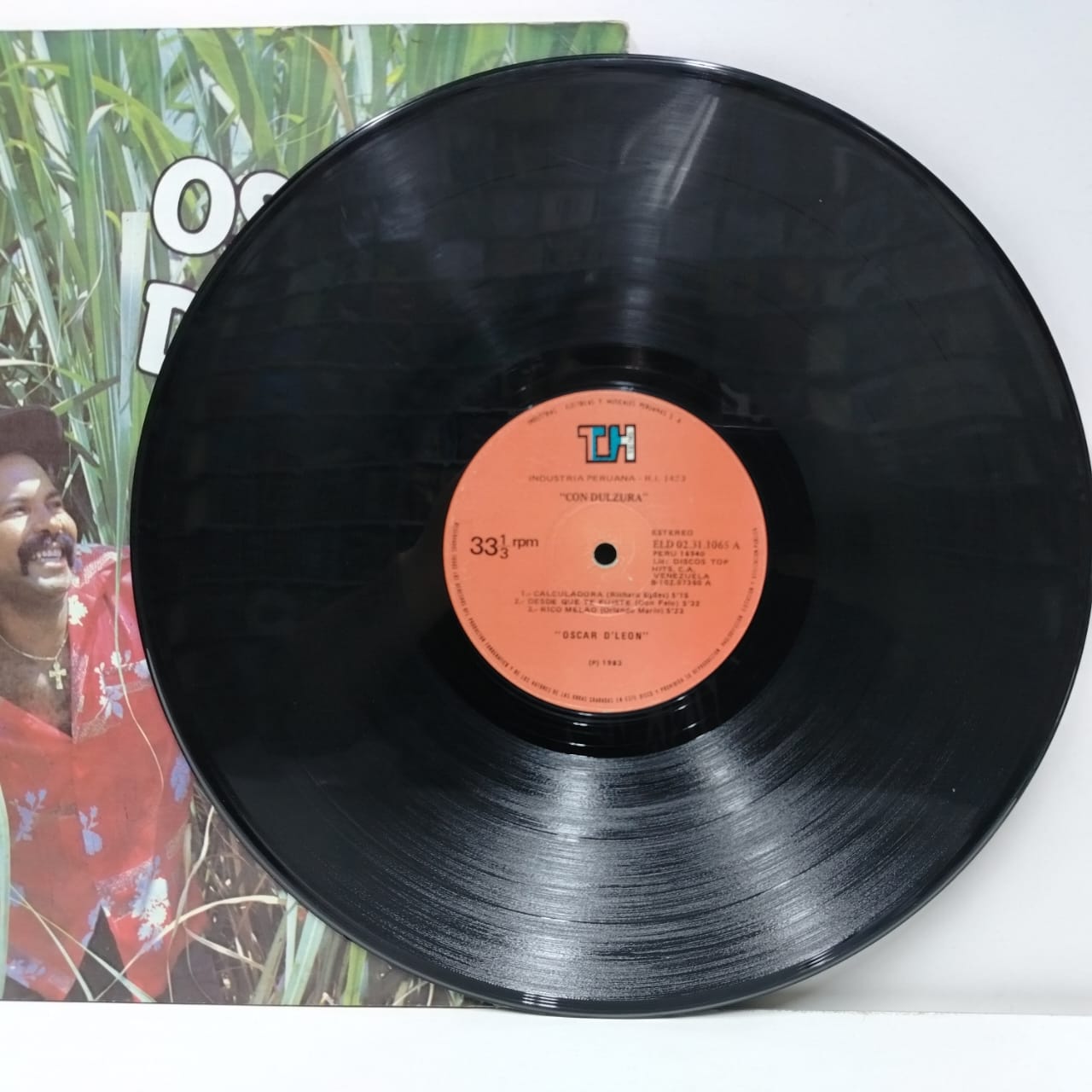 Oscar D’Leon – Con Dulzura… (LP EPOCA) - Imagen 4