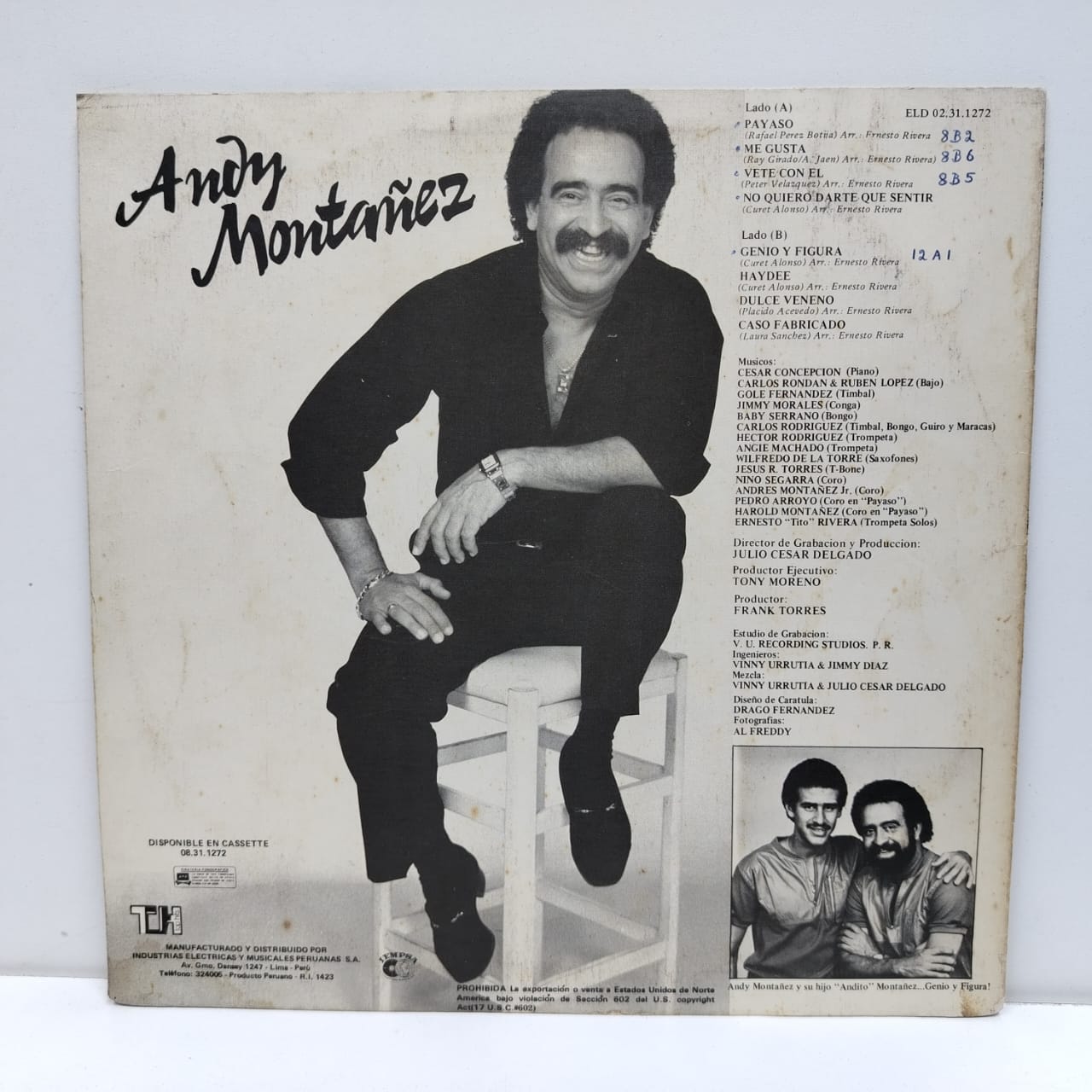 ANDY MONTAÑEZ (LP EPOCA) - Imagen 2