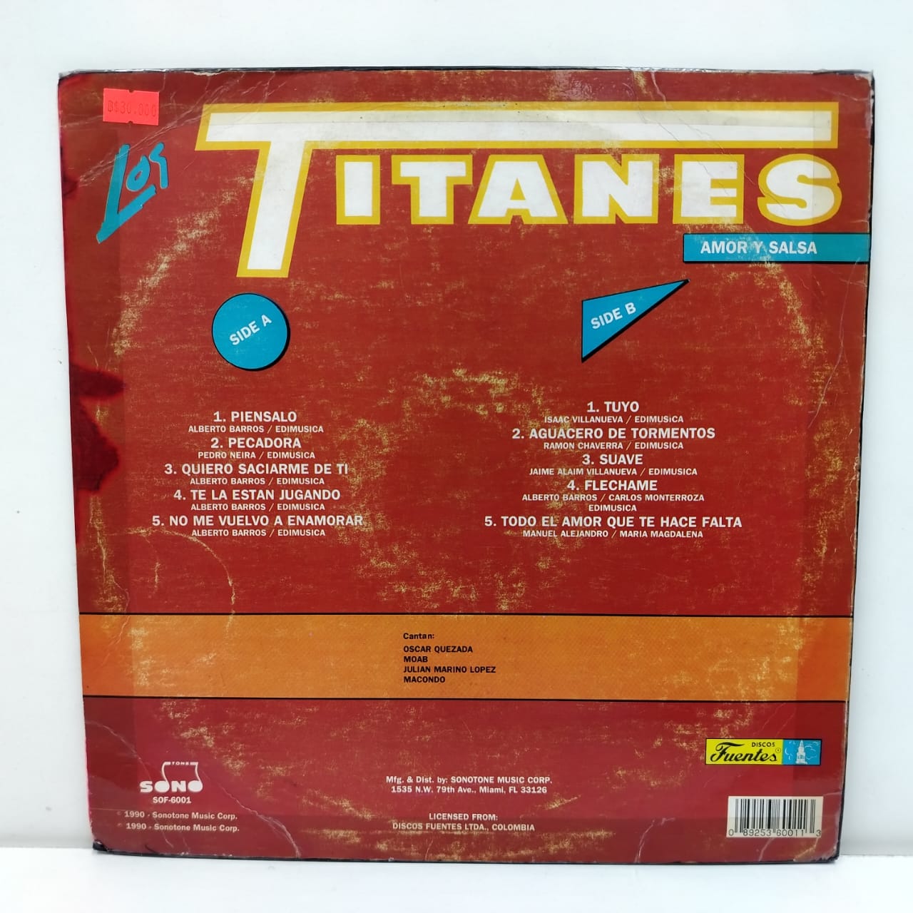 LOS TITANES (LP EPOCA) - Imagen 2