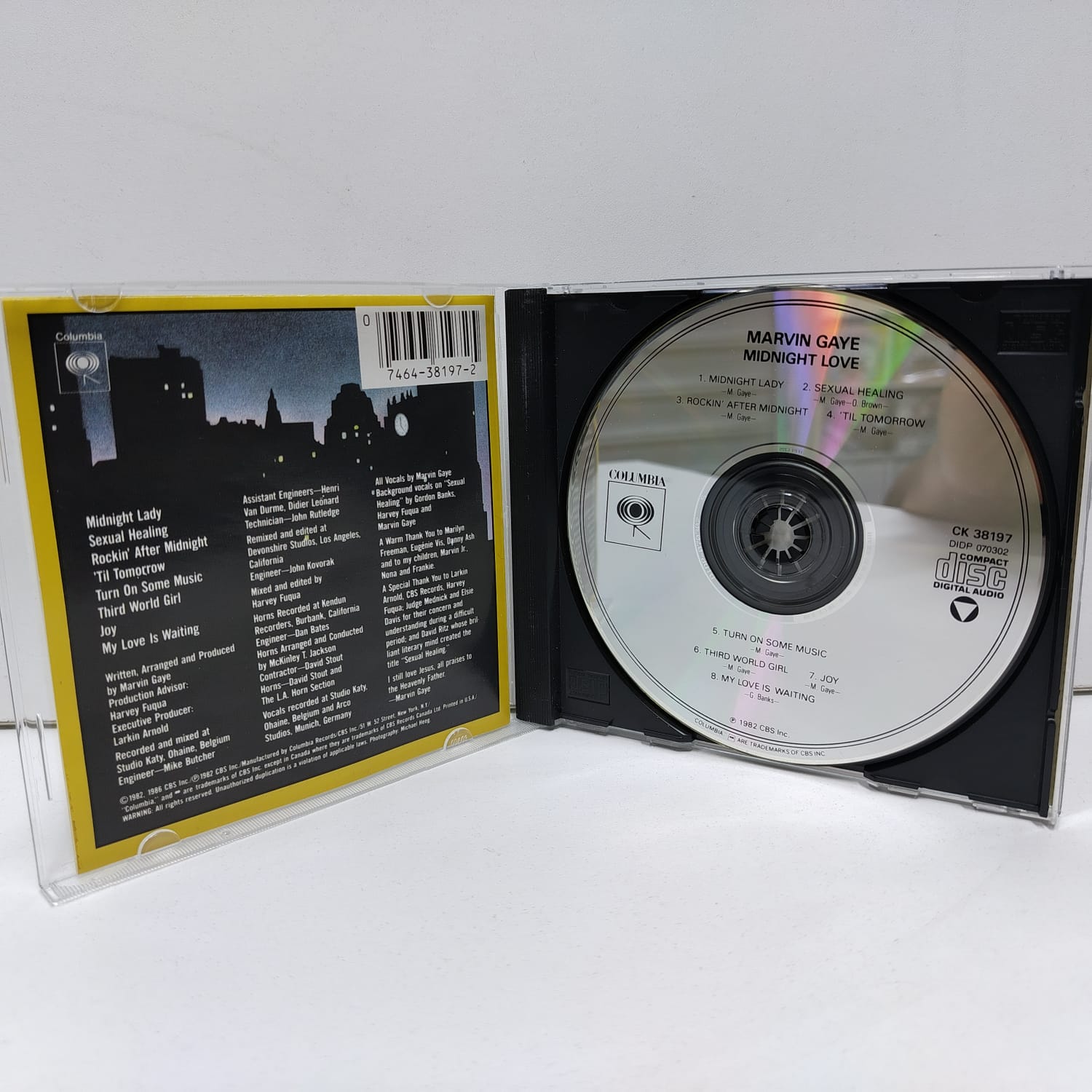 Marvin Gaye – Midnight Love (CD) - Imagen 3