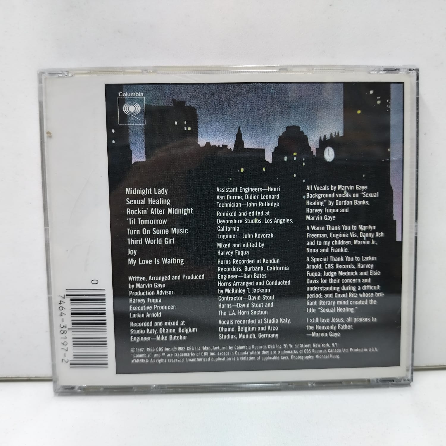 Marvin Gaye – Midnight Love (CD) - Imagen 2