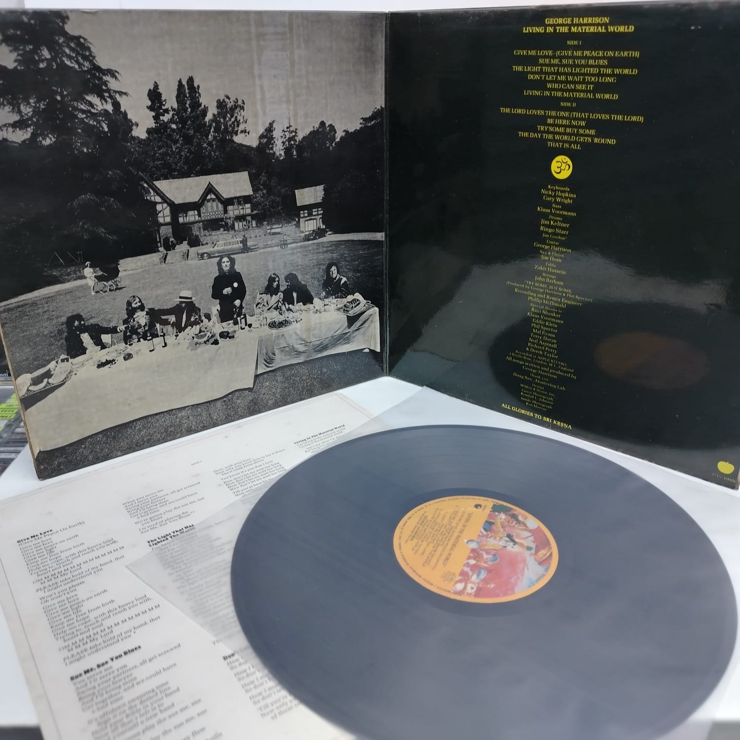 GEORGE HARRISON – Living In The Material World (LP/NM) - Imagen 5