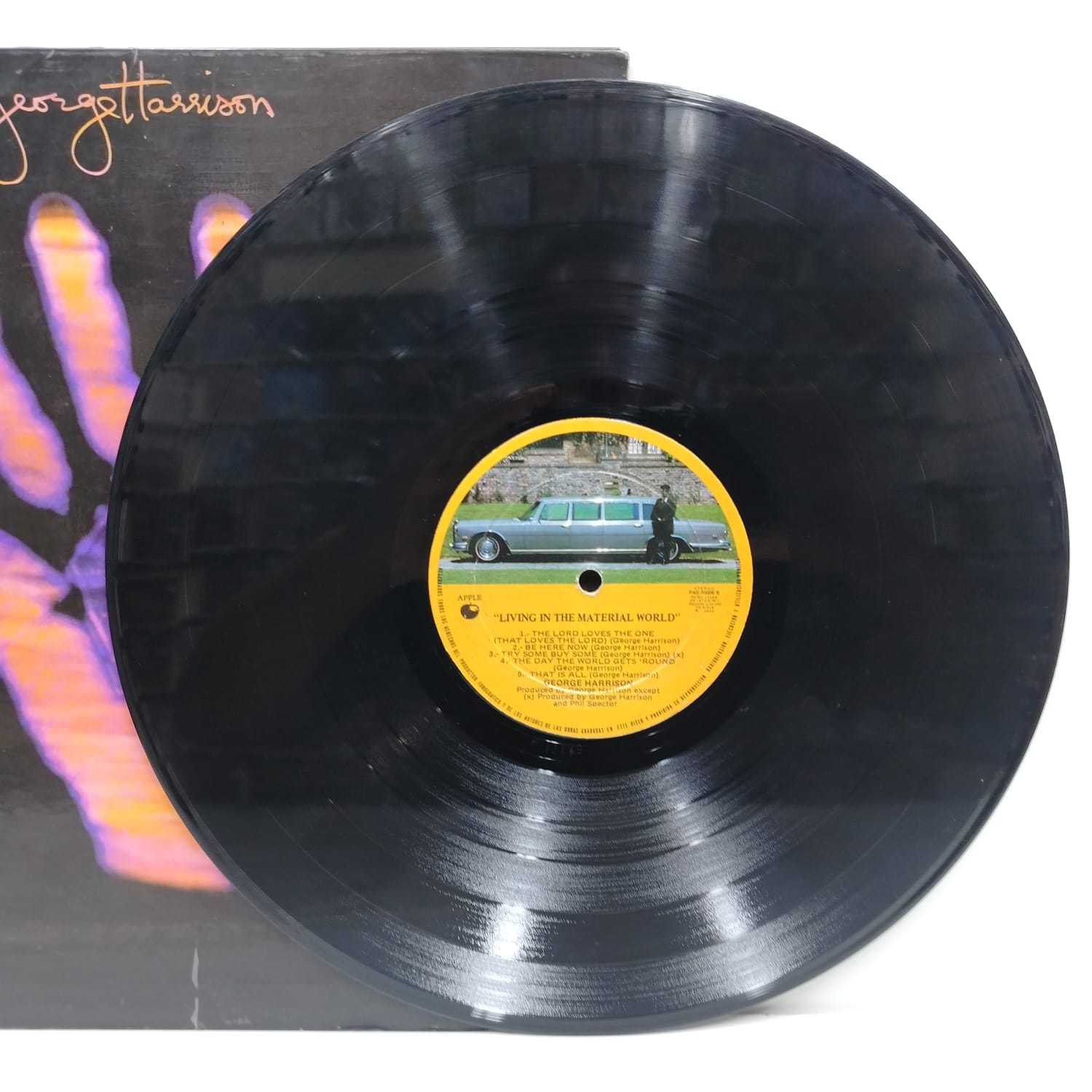 GEORGE HARRISON – Living In The Material World (LP/NM) - Imagen 2